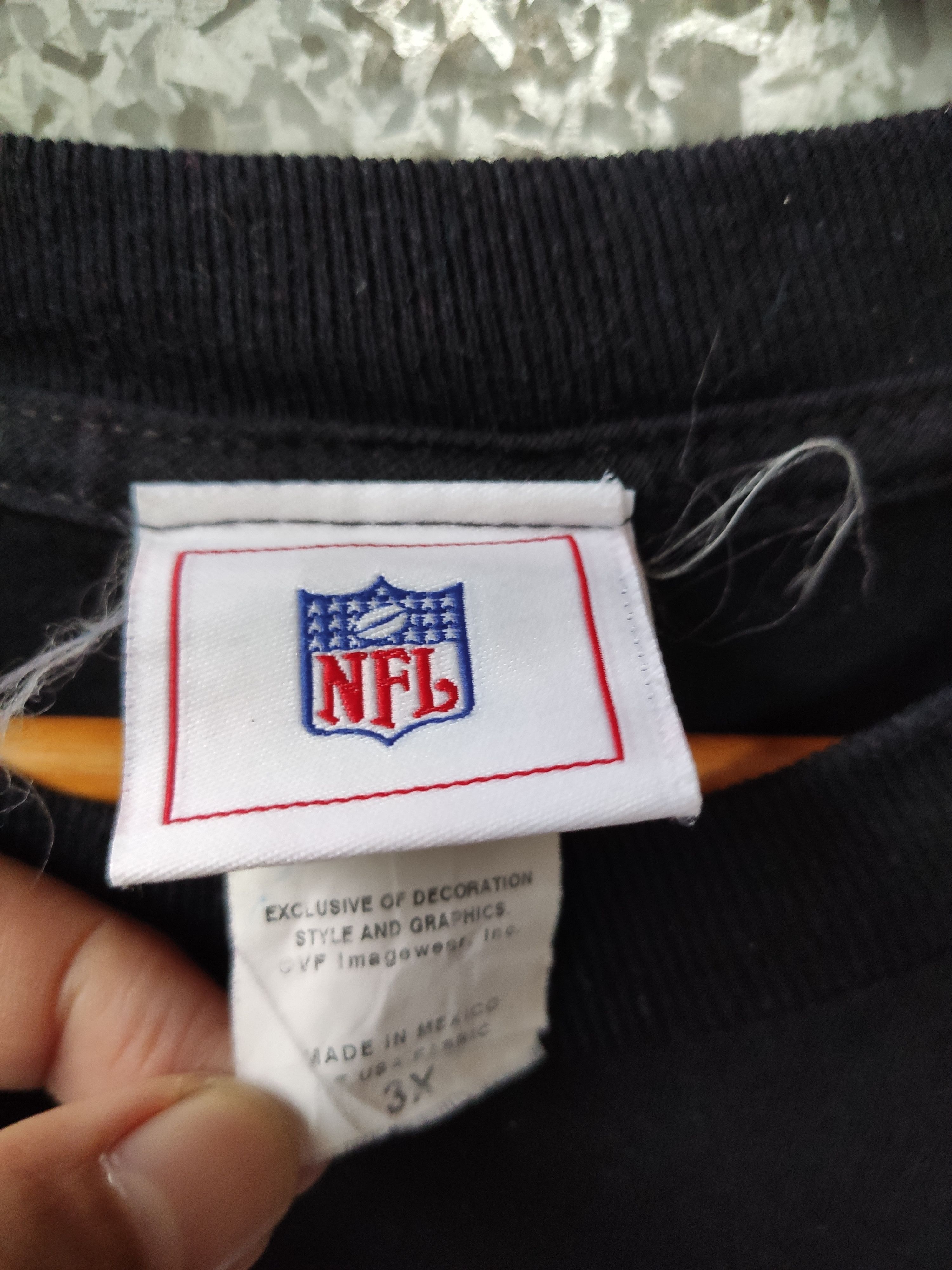 NFL Vintage 90s Vintage NFL Raiders big logo t shirt Size US XL / EU 56 / 4 - 3 Thumbnail