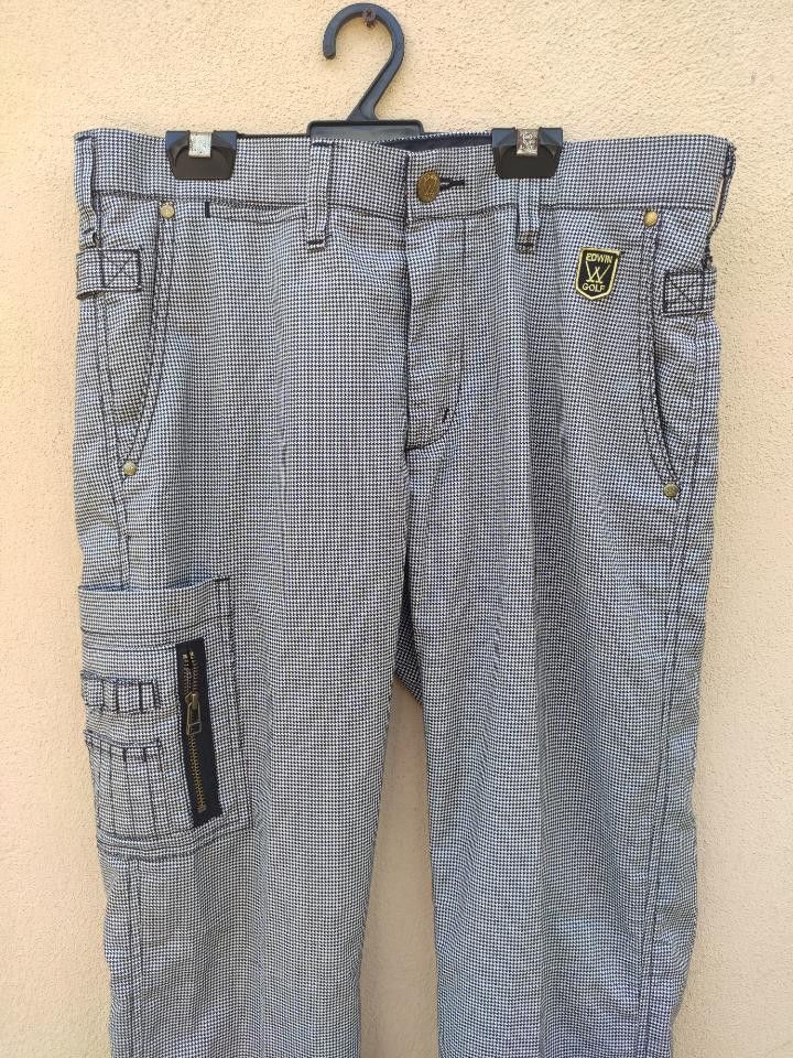 Edwin Edwin Golf Cargo pants tactical design rare patern Size US 32 / EU 48 - 2 Thumbnail