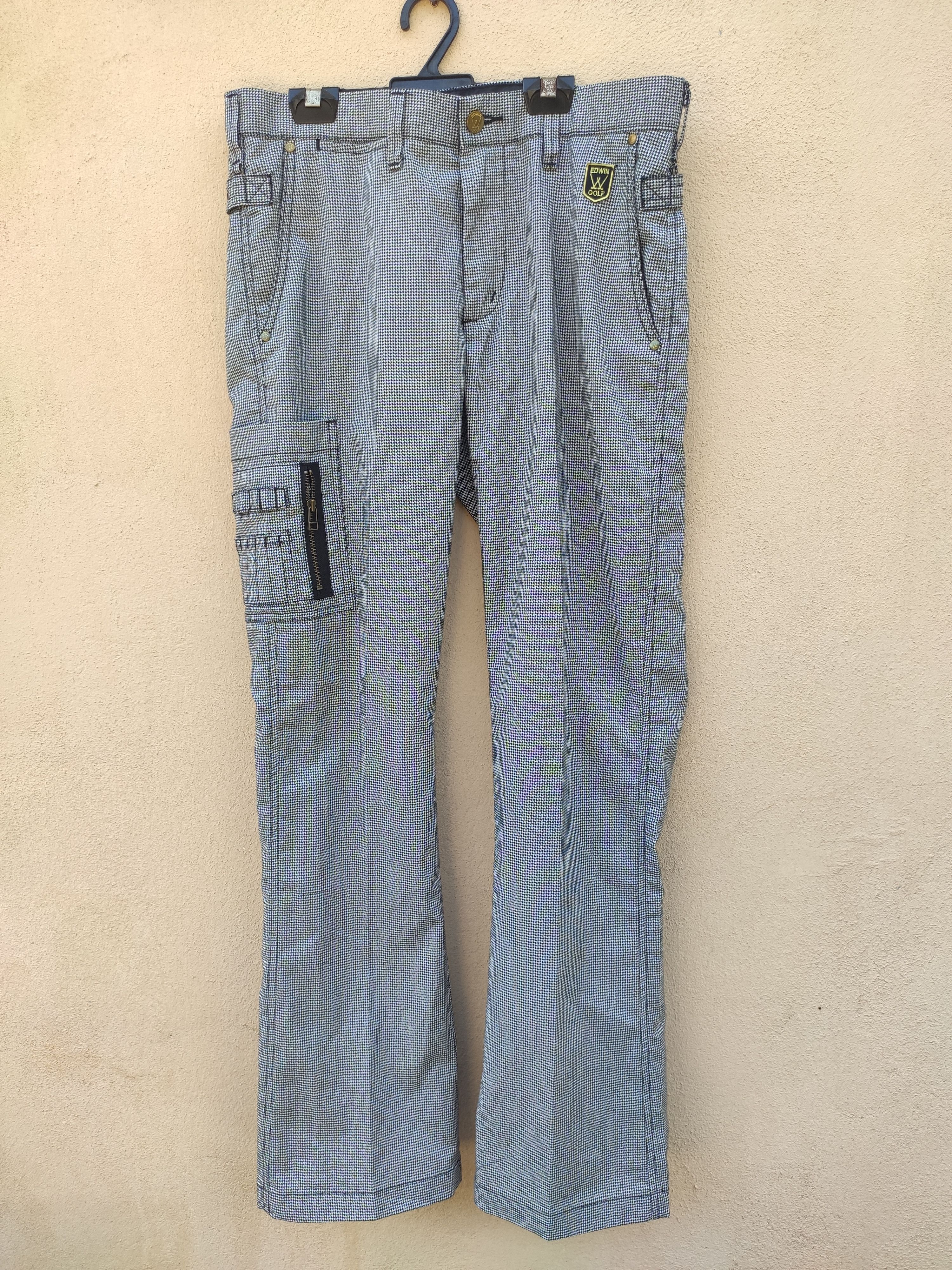 Edwin Edwin Golf Cargo pants tactical design rare patern Size US 32 / EU 48 - 1 Thumbnail
