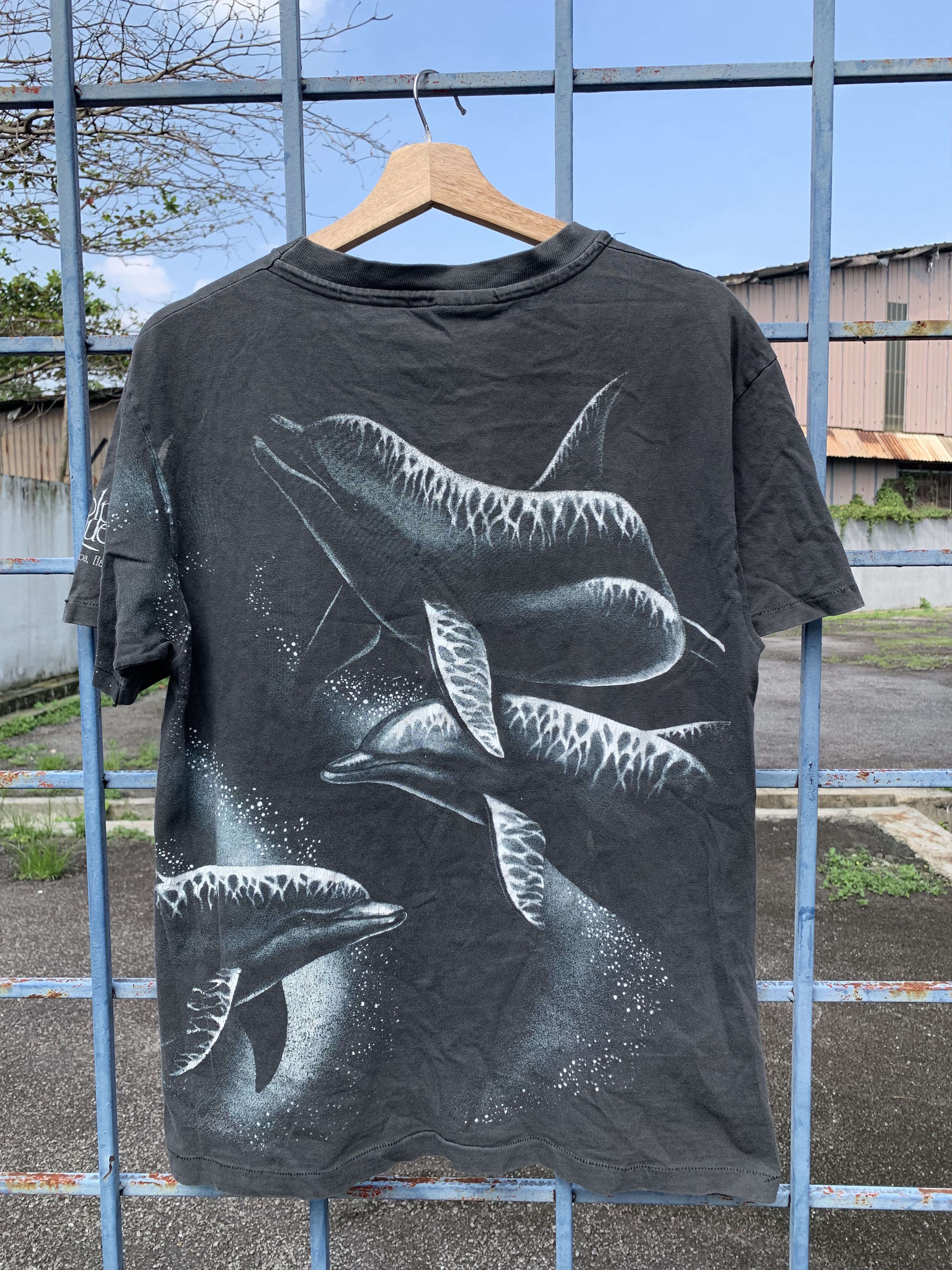 Habitat × Vintage Vintage 90’s Habitat Dolphins Quest Hawaii Mirror Print Size US M / EU 48-50 / 2 - 5 Thumbnail