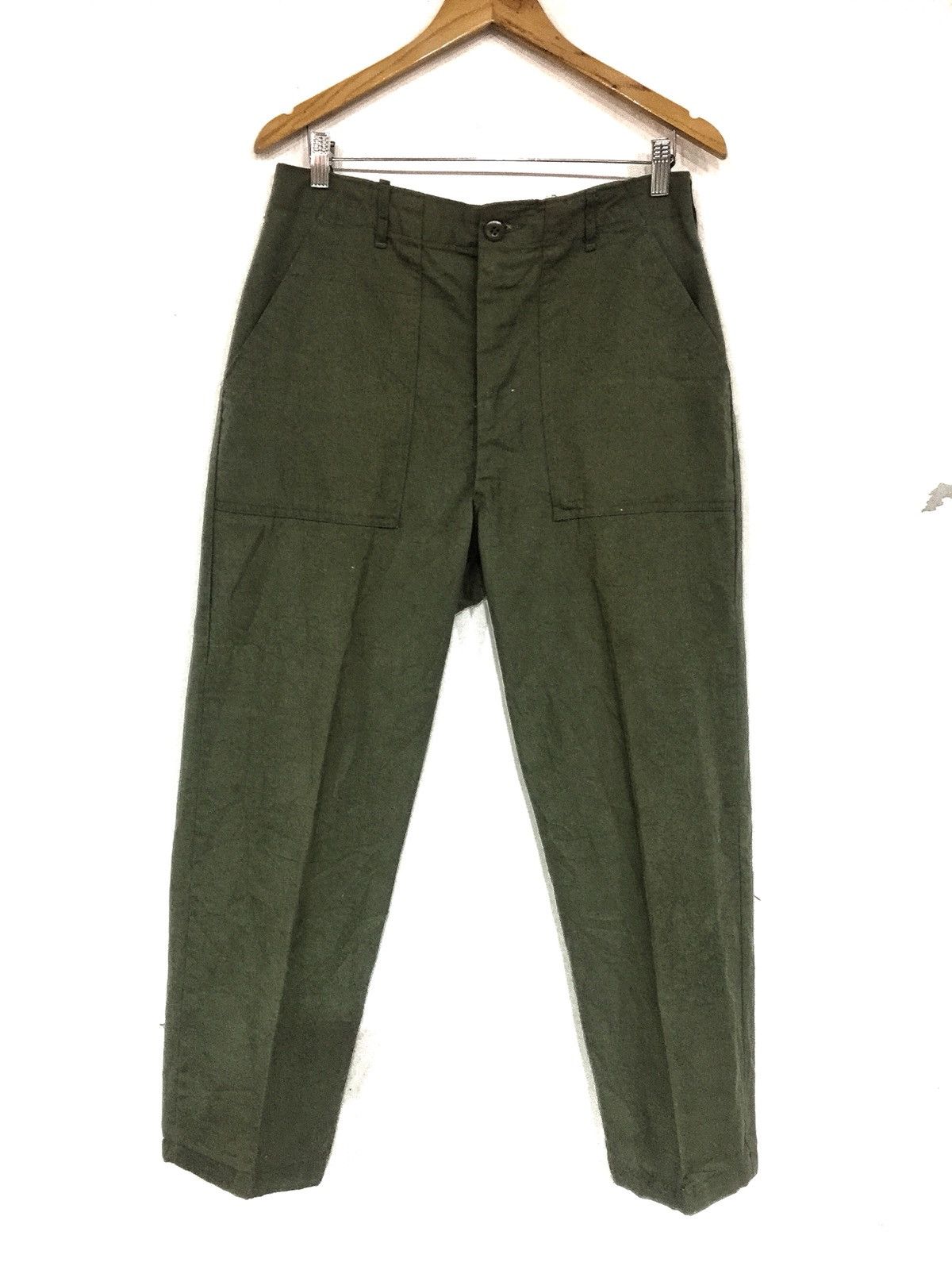 Alpha Industries × Vintage delete today💥vintage army Trousers Cargo Pants zip SERVAL Size US 32 / EU 48 - 2 Thumbnail