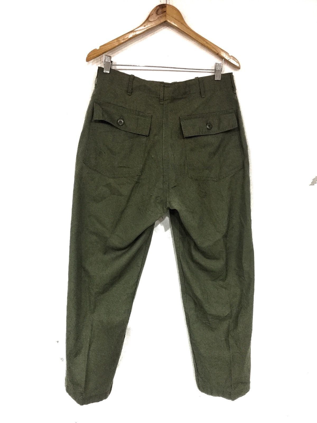 Alpha Industries × Vintage delete today💥vintage army Trousers Cargo Pants zip SERVAL Size US 32 / EU 48 - 3 Thumbnail