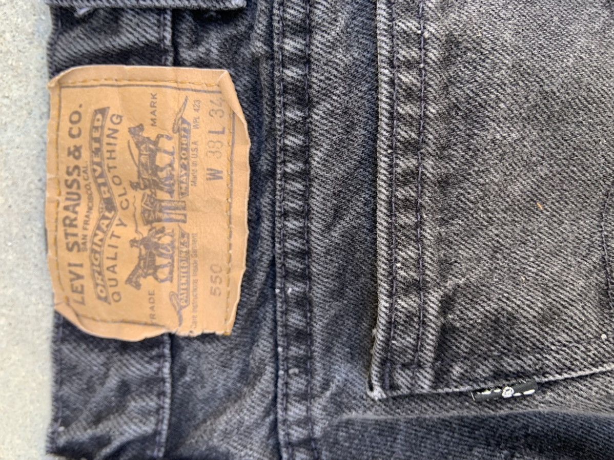 Levi's Vintage 550 Levis Denim Jeans Size US 36 / EU 52 - 8 Thumbnail