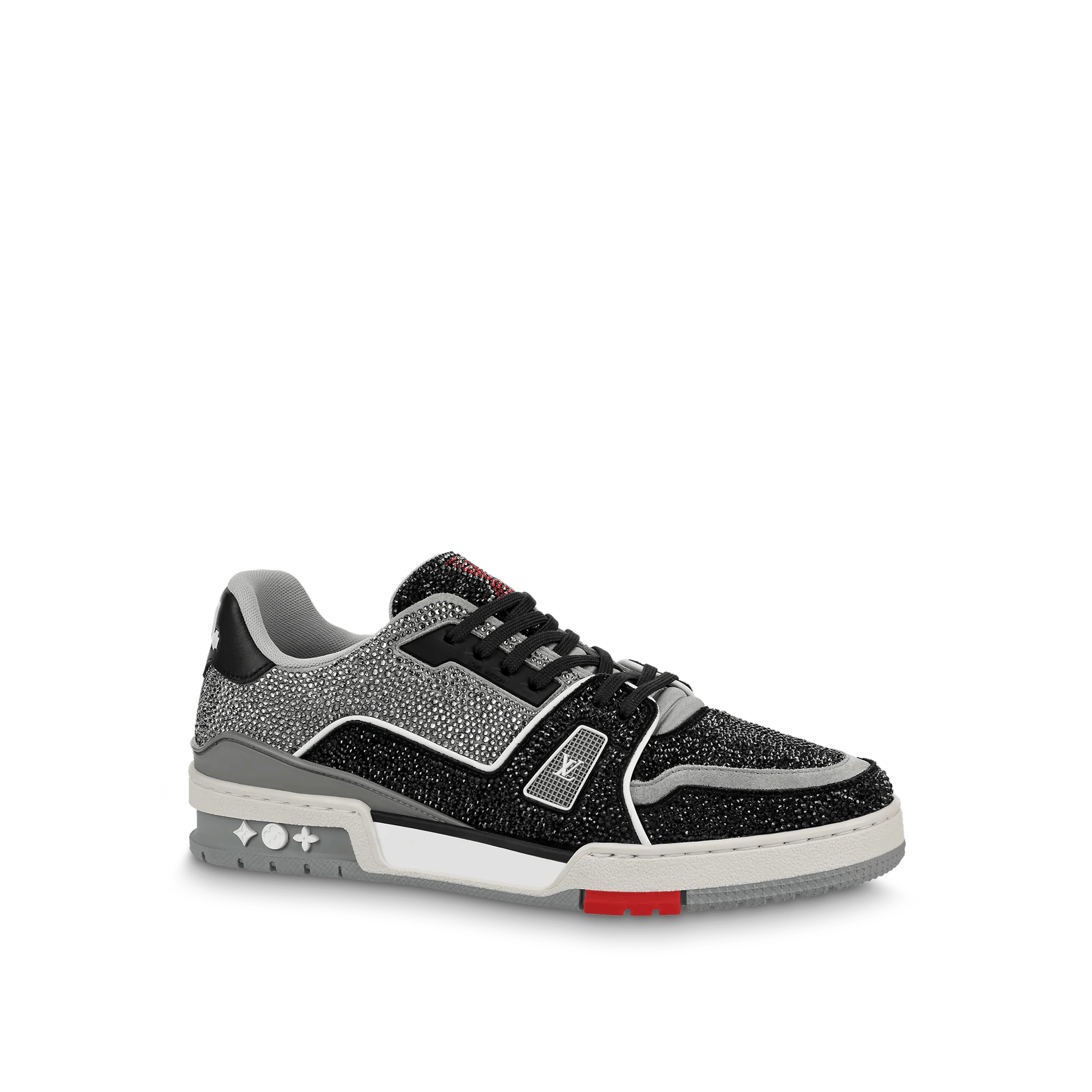 Louis Vuitton × Virgil Abloh Louis Vuitton Sparkling LV Trainer Sneaker Size US 7 / EU 40 - 1 Thumbnail