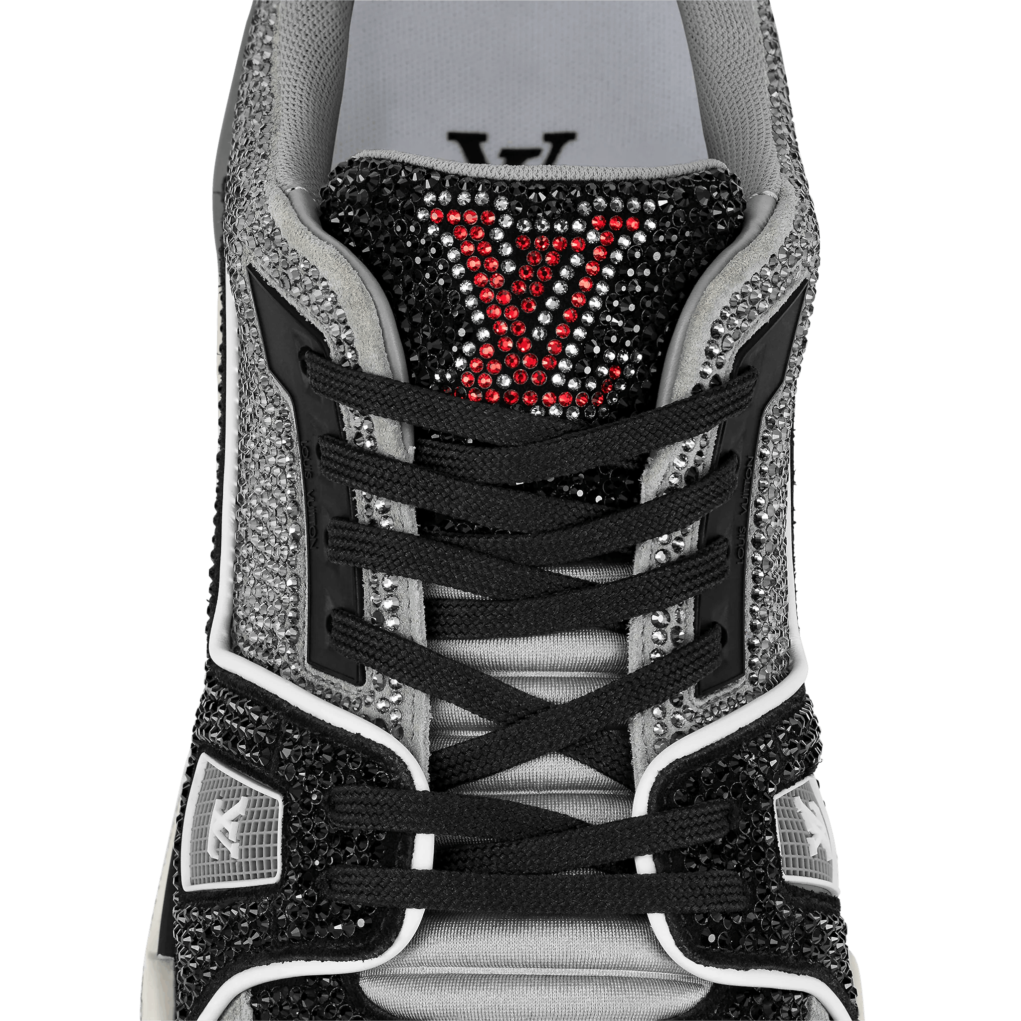 Louis Vuitton × Virgil Abloh Louis Vuitton Sparkling LV Trainer Sneaker Size US 7 / EU 40 - 5 Thumbnail