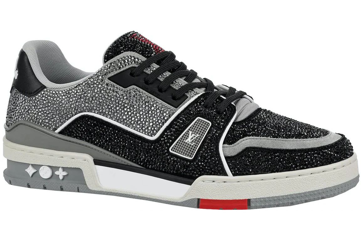 Louis Vuitton × Virgil Abloh Louis Vuitton Sparkling LV Trainer Sneaker Size US 7 / EU 40 - 4 Thumbnail