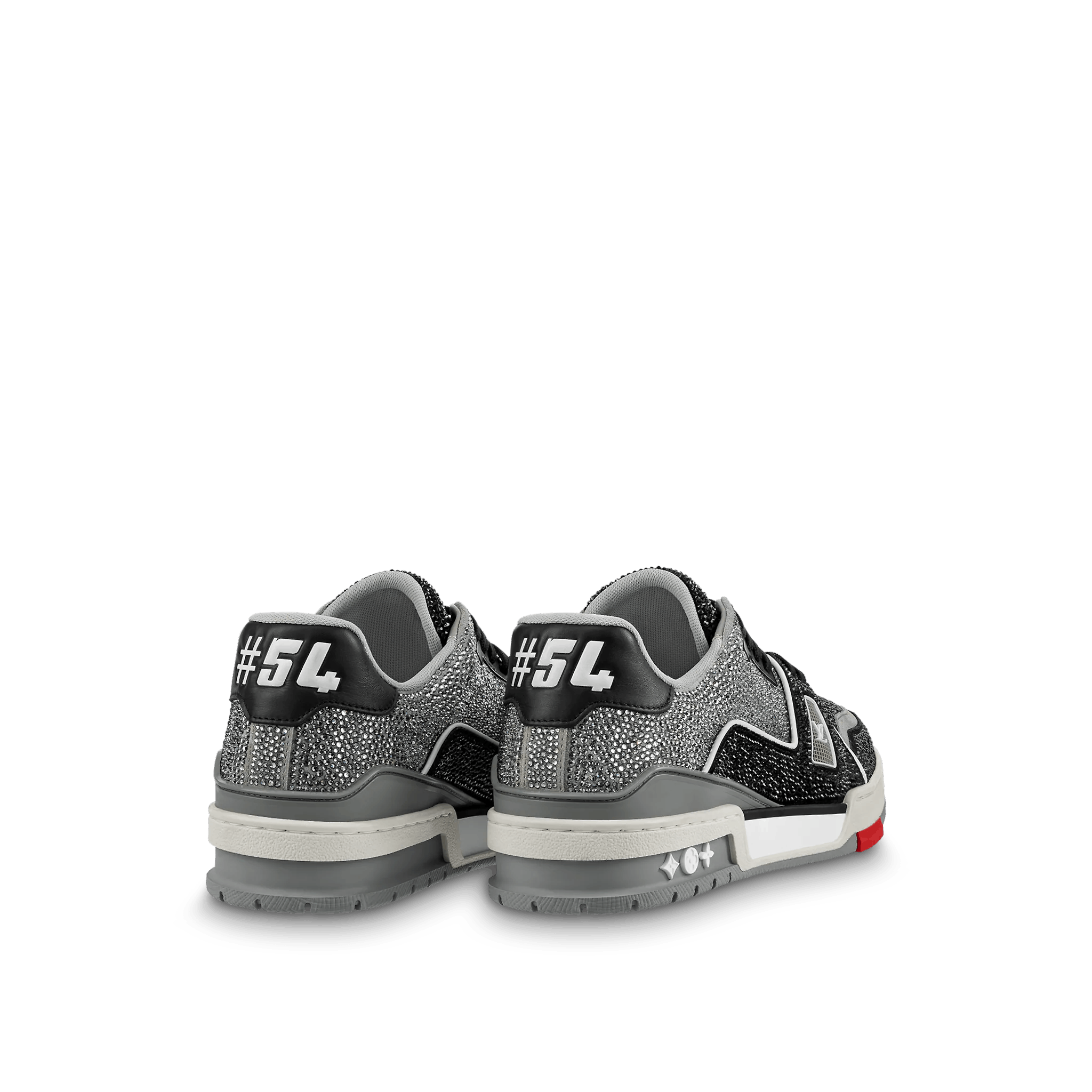 Louis Vuitton × Virgil Abloh Louis Vuitton Sparkling LV Trainer Sneaker Size US 7 / EU 40 - 3 Thumbnail