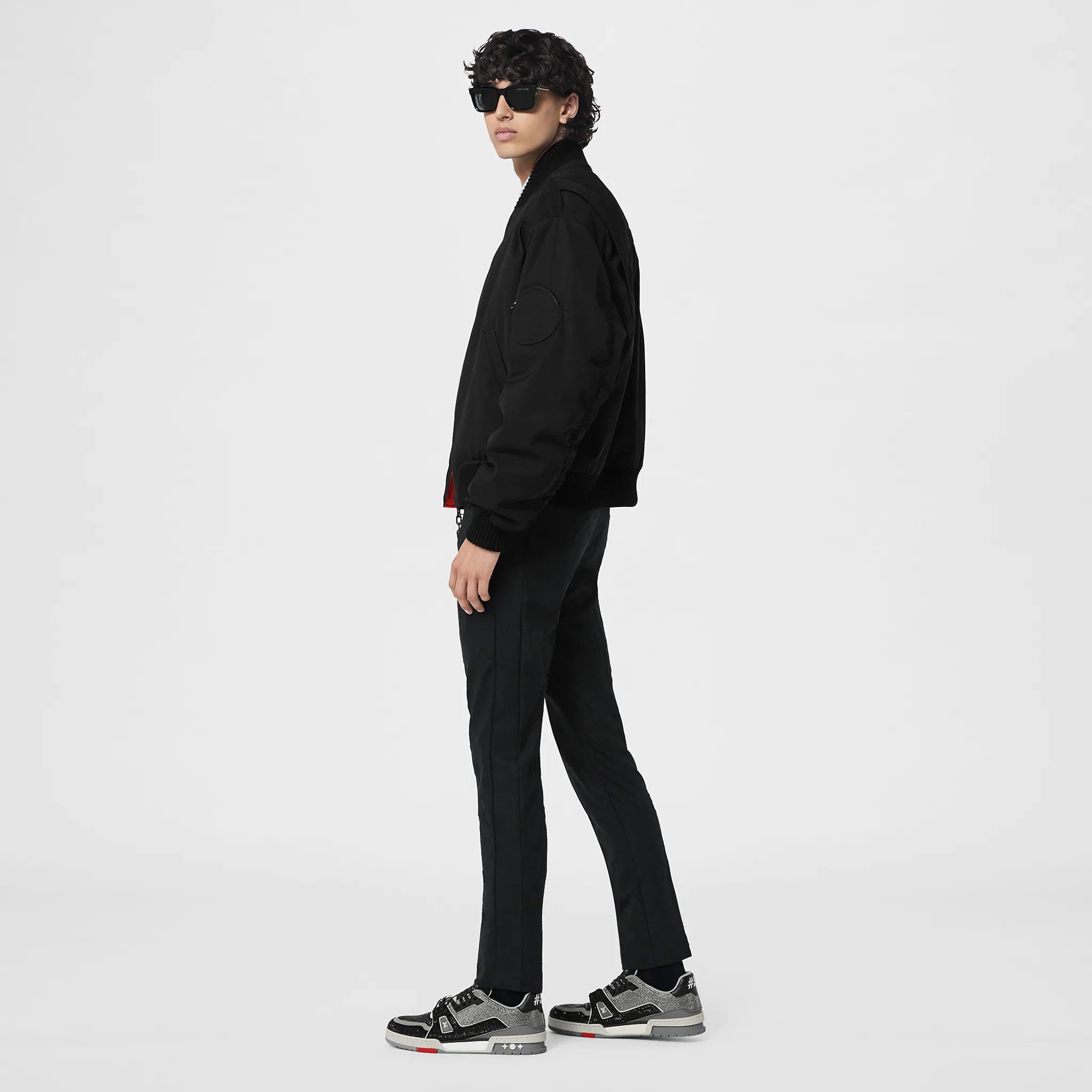 Louis Vuitton × Virgil Abloh Louis Vuitton Sparkling LV Trainer Sneaker Size US 7 / EU 40 - 8 Thumbnail