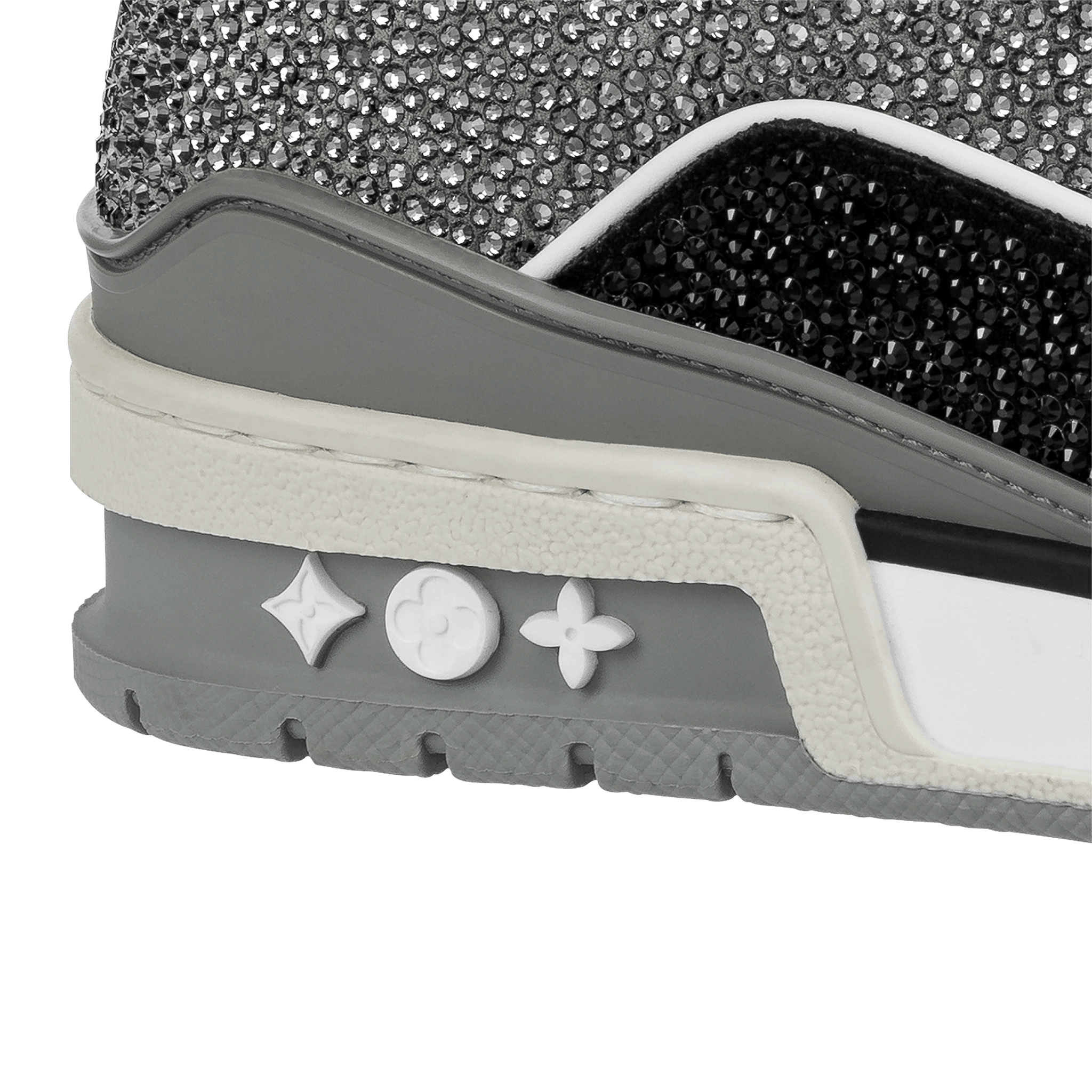 Louis Vuitton × Virgil Abloh Louis Vuitton Sparkling LV Trainer Sneaker Size US 7 / EU 40 - 6 Thumbnail