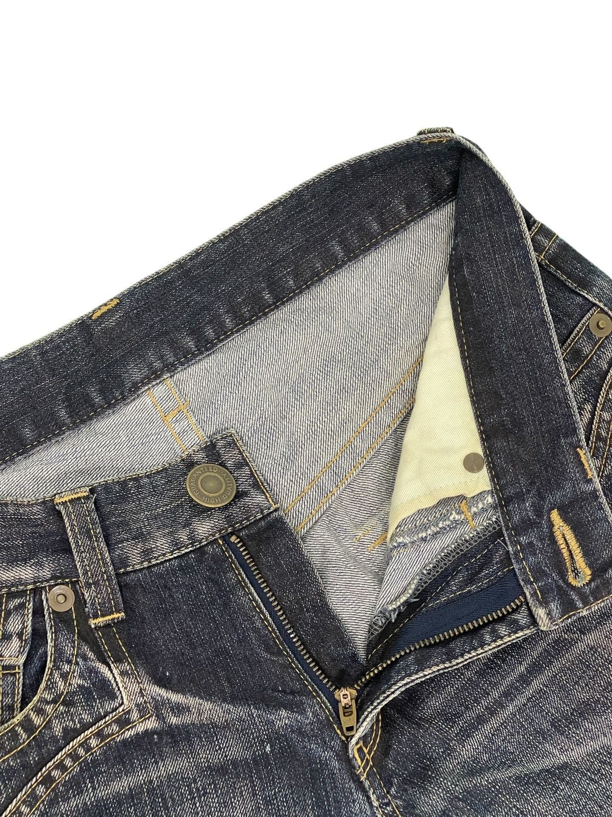 Japanese Brand Flare Jeans Rattletrap Curv Leg Acid Wash Boot Cut 2🟦3 Size US 30 / EU 46 - 17 Thumbnail