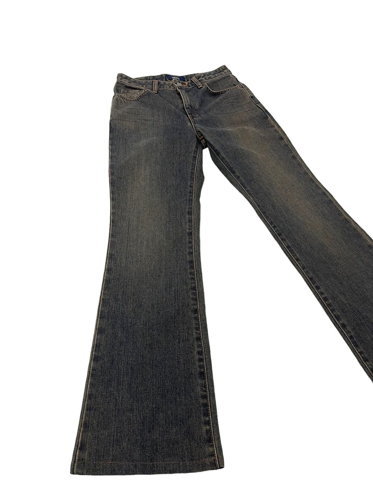 Edwin Flare Jeans Something Edwin Japan Low Rise Boot Cut 2🟦3 Size US 28 / EU 44 - 1 Thumbnail