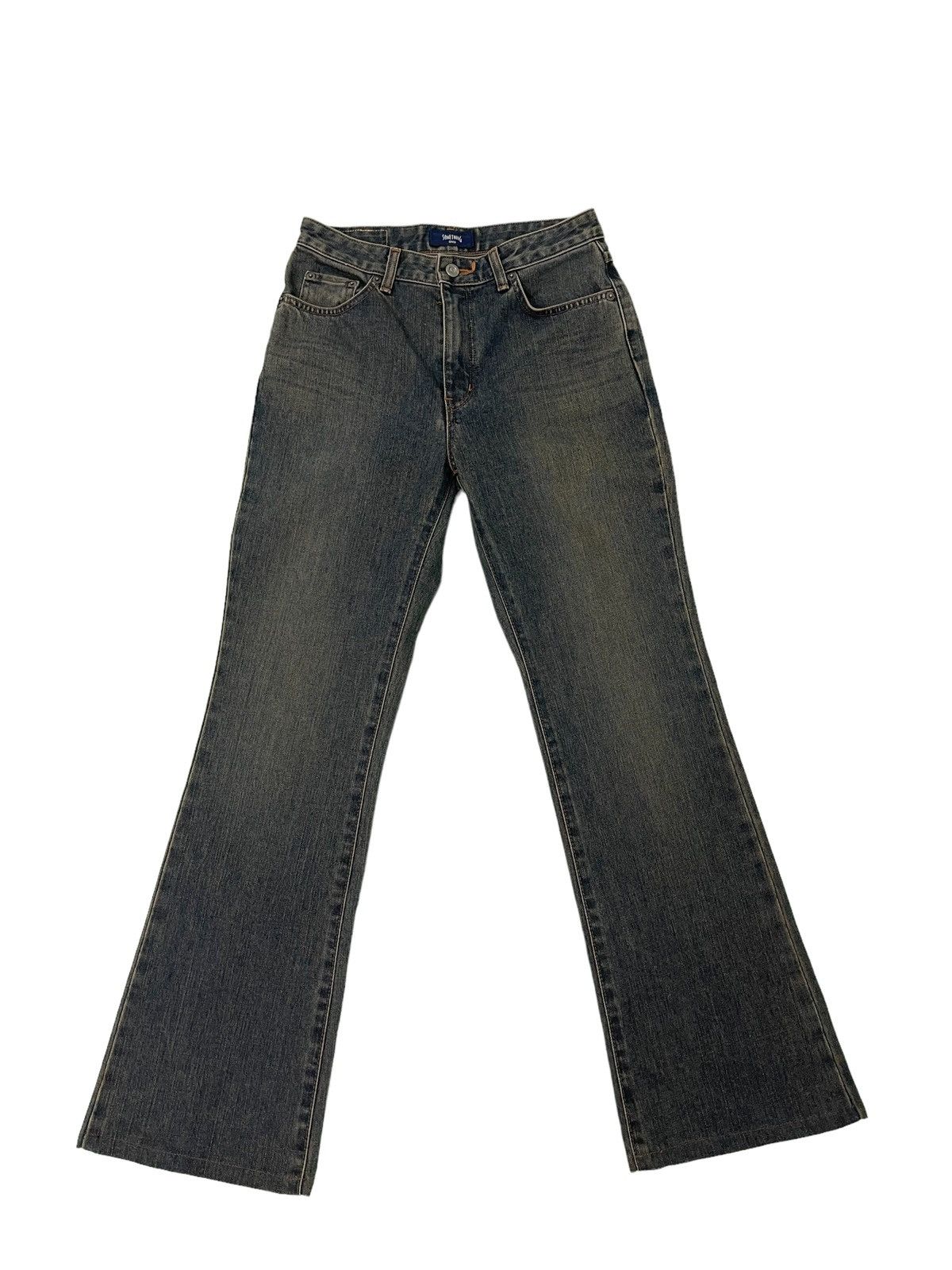 Edwin Flare Jeans Something Edwin Japan Low Rise Boot Cut 2🟦3 Size US 28 / EU 44 - 2 Thumbnail