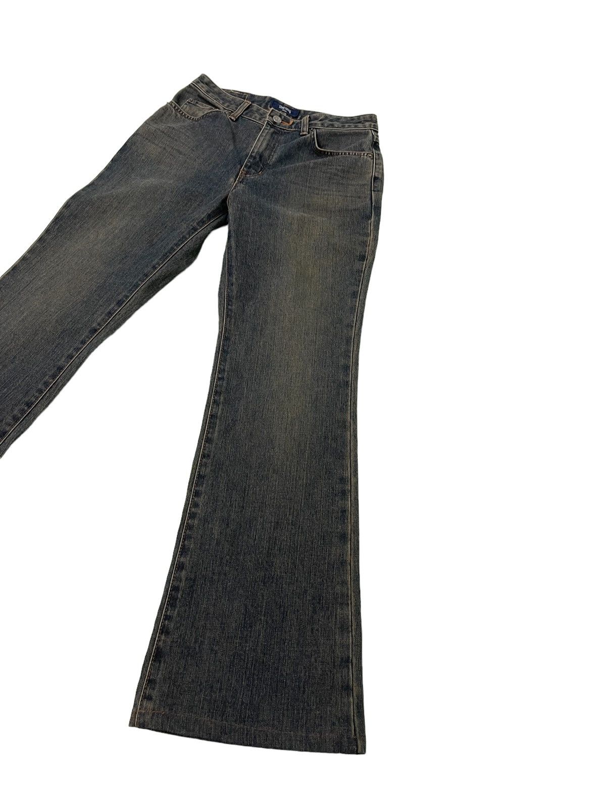 Edwin Flare Jeans Something Edwin Japan Low Rise Boot Cut 2🟦3 Size US 28 / EU 44 - 3 Thumbnail