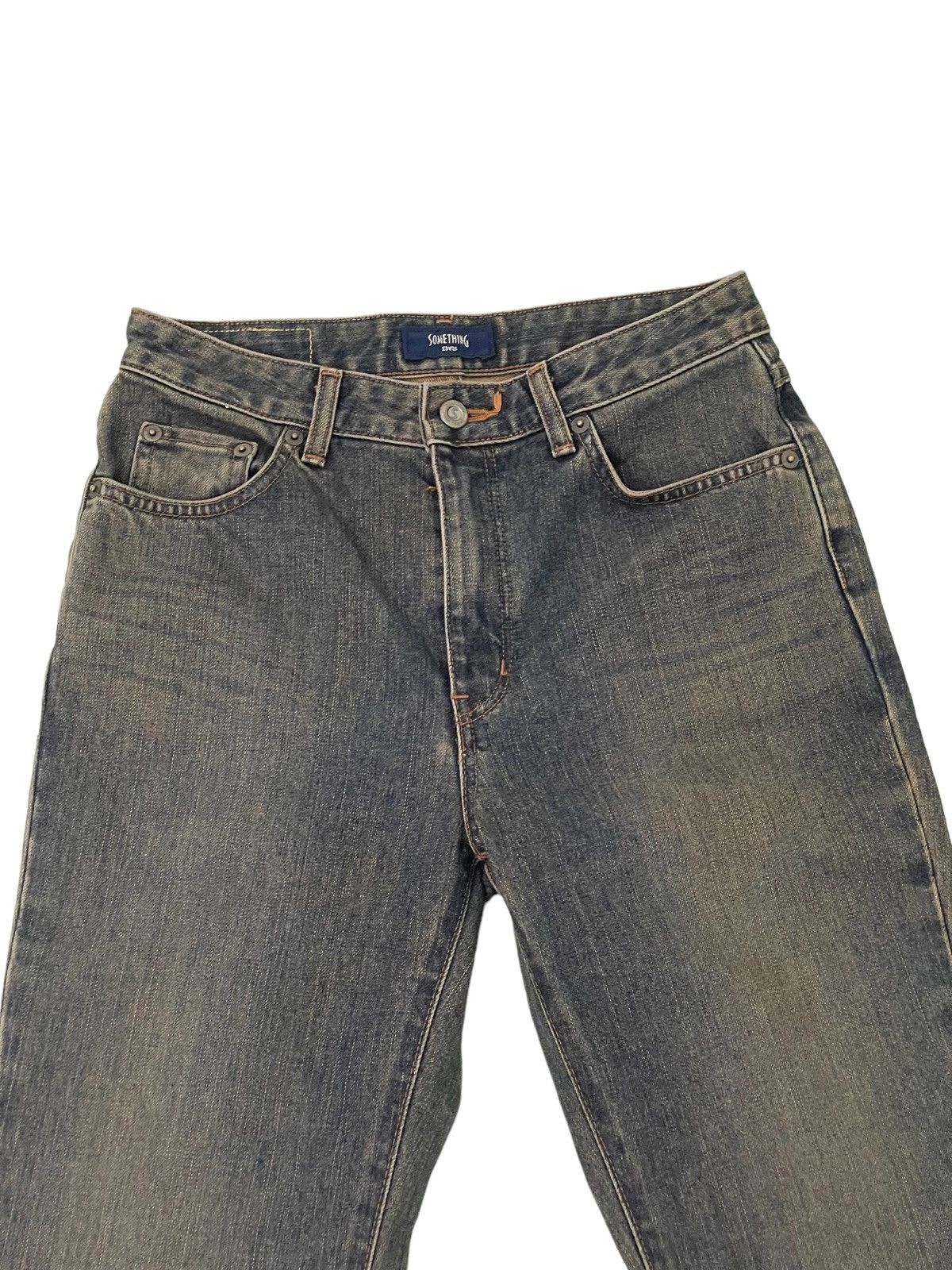 Edwin Flare Jeans Something Edwin Japan Low Rise Boot Cut 2🟦3 Size US 28 / EU 44 - 7 Thumbnail