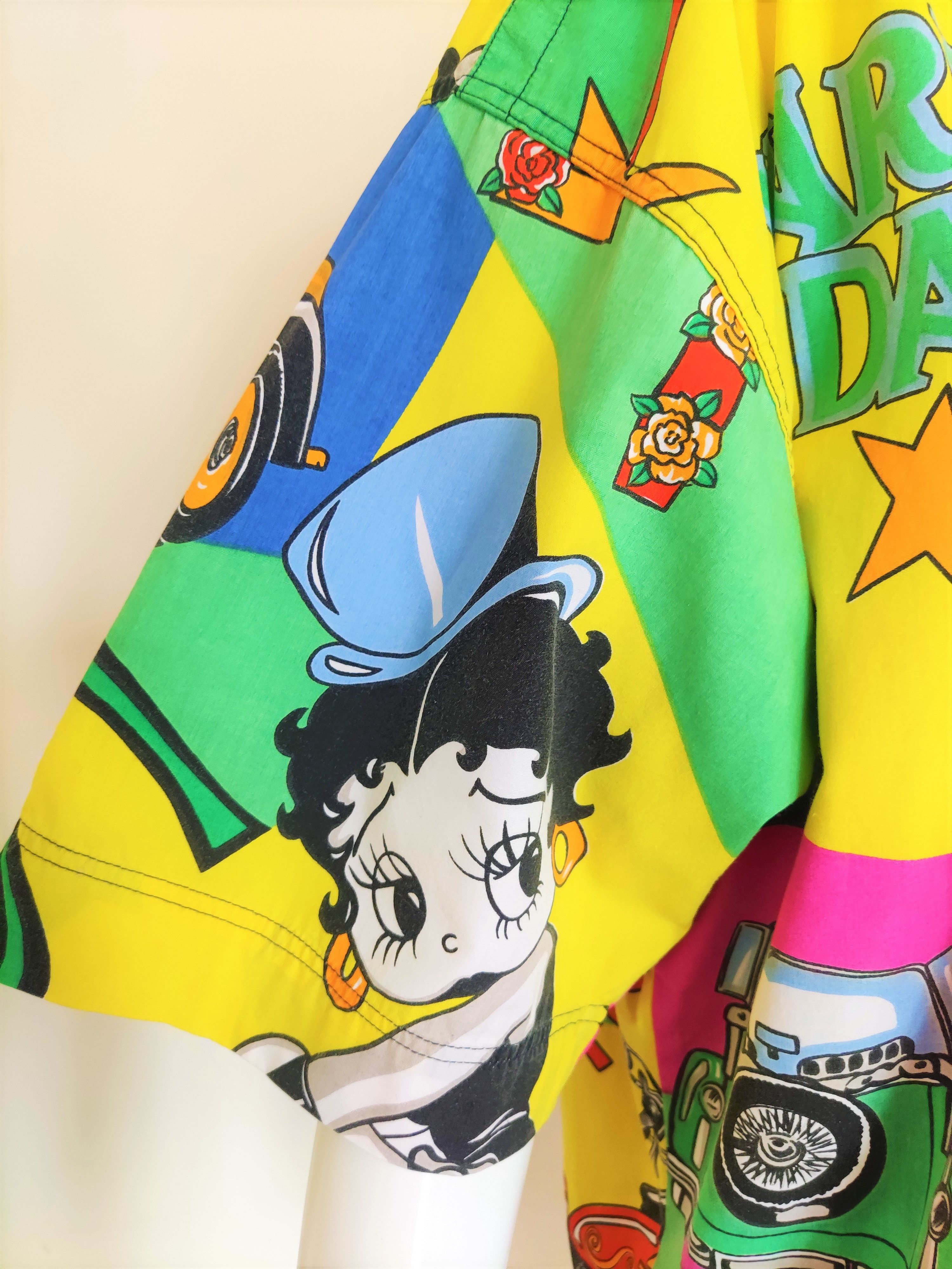 Versace Vintage Versace Betty Boop Pop Art Pin up T-shirt Top Shirt Size US M / EU 48-50 / 2 - 4 Thumbnail