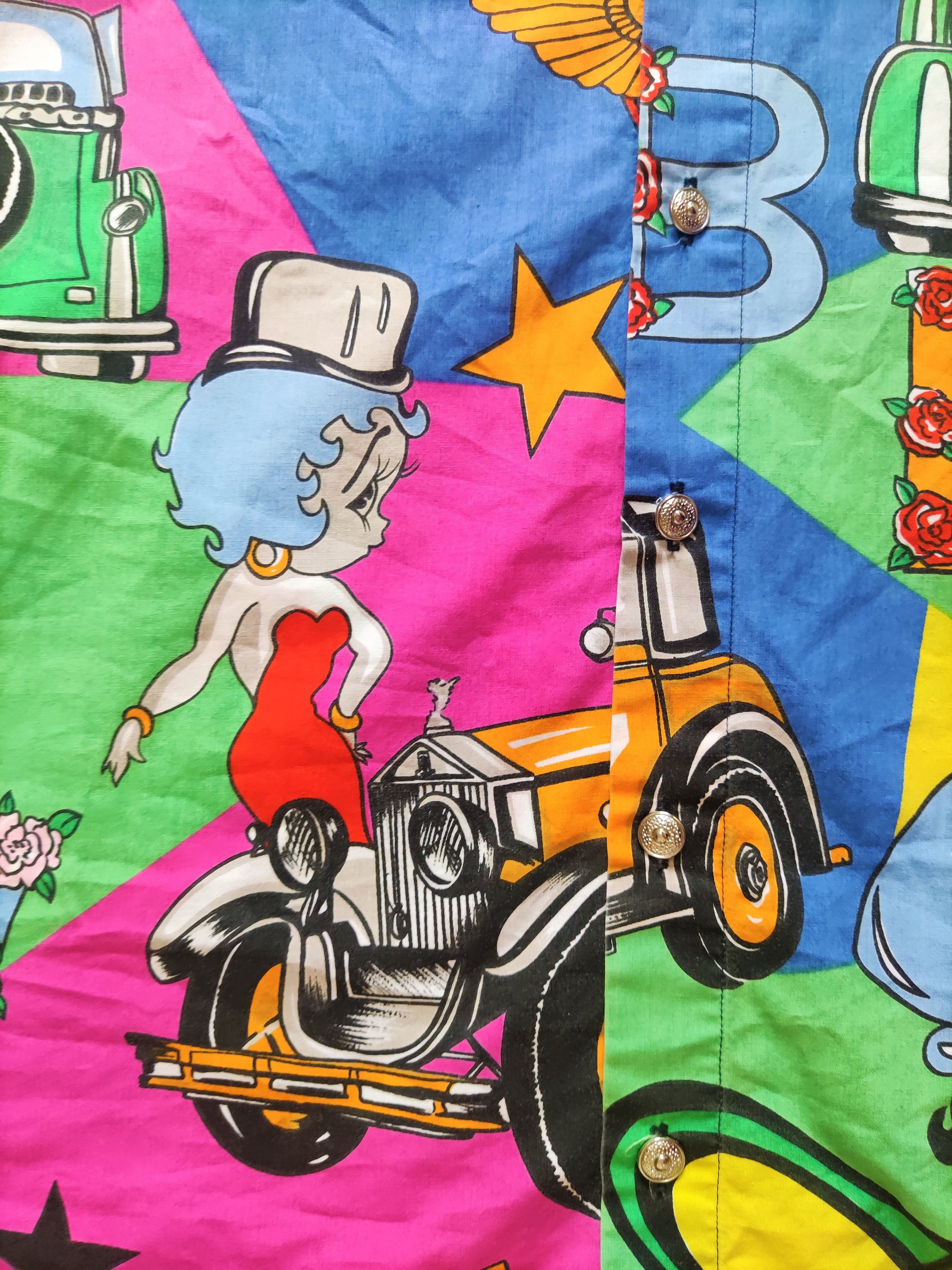 Versace Vintage Versace Betty Boop Pop Art Pin up T-shirt Top Shirt Size US M / EU 48-50 / 2 - 11 Thumbnail
