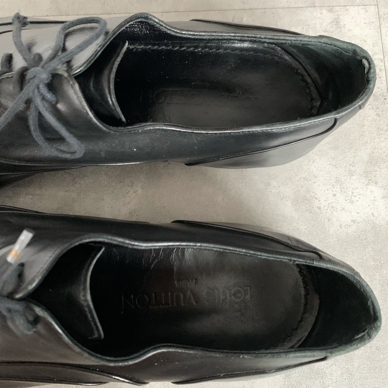 Louis Vuitton Louis Vuitton Shoes Formal Vintage Lace Up Logo Size 11 Size US 11 / EU 44 - 7 Thumbnail