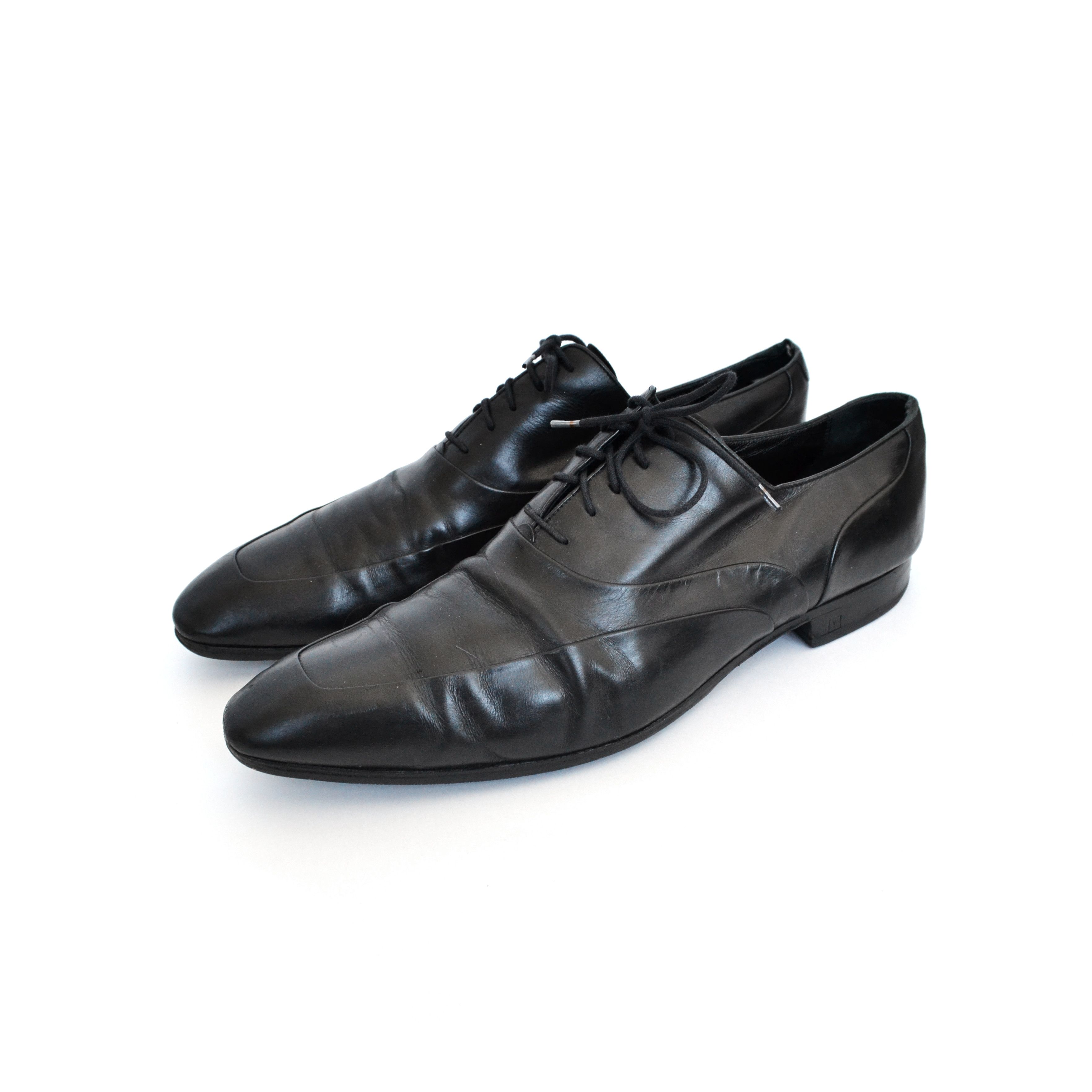 Louis Vuitton Louis Vuitton Shoes Formal Vintage Lace Up Logo Size 11 Size US 11 / EU 44 - 2 Thumbnail