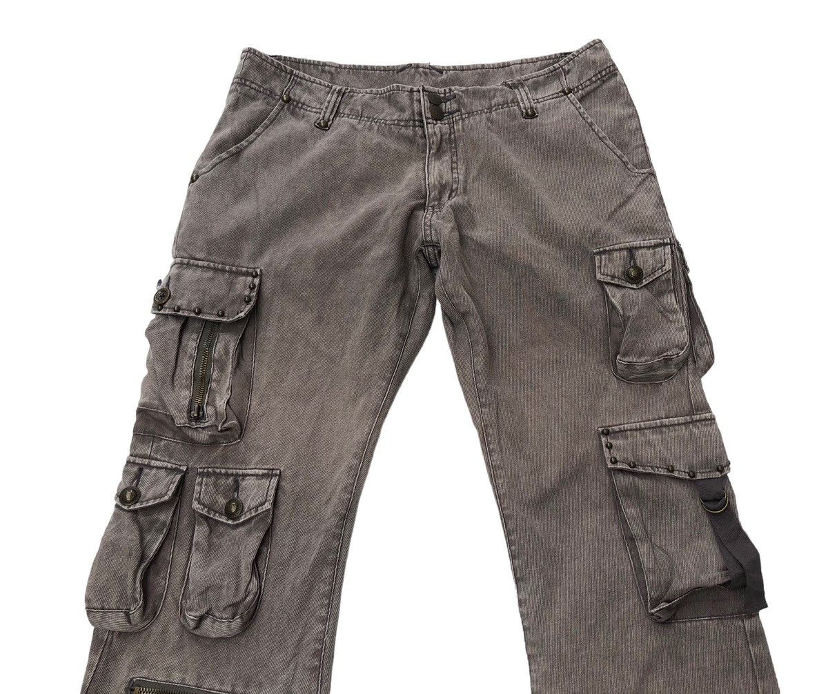 Beauty Beast 🔥New Daily Muti Pocket Flare Cargo Pants 🔥 Size US 31 - 3 Thumbnail