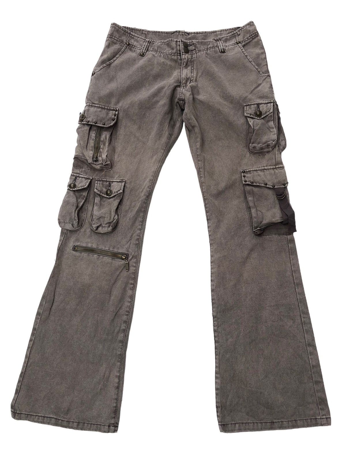 Beauty Beast 🔥New Daily Muti Pocket Flare Cargo Pants 🔥 Size US 31 - 1 Thumbnail