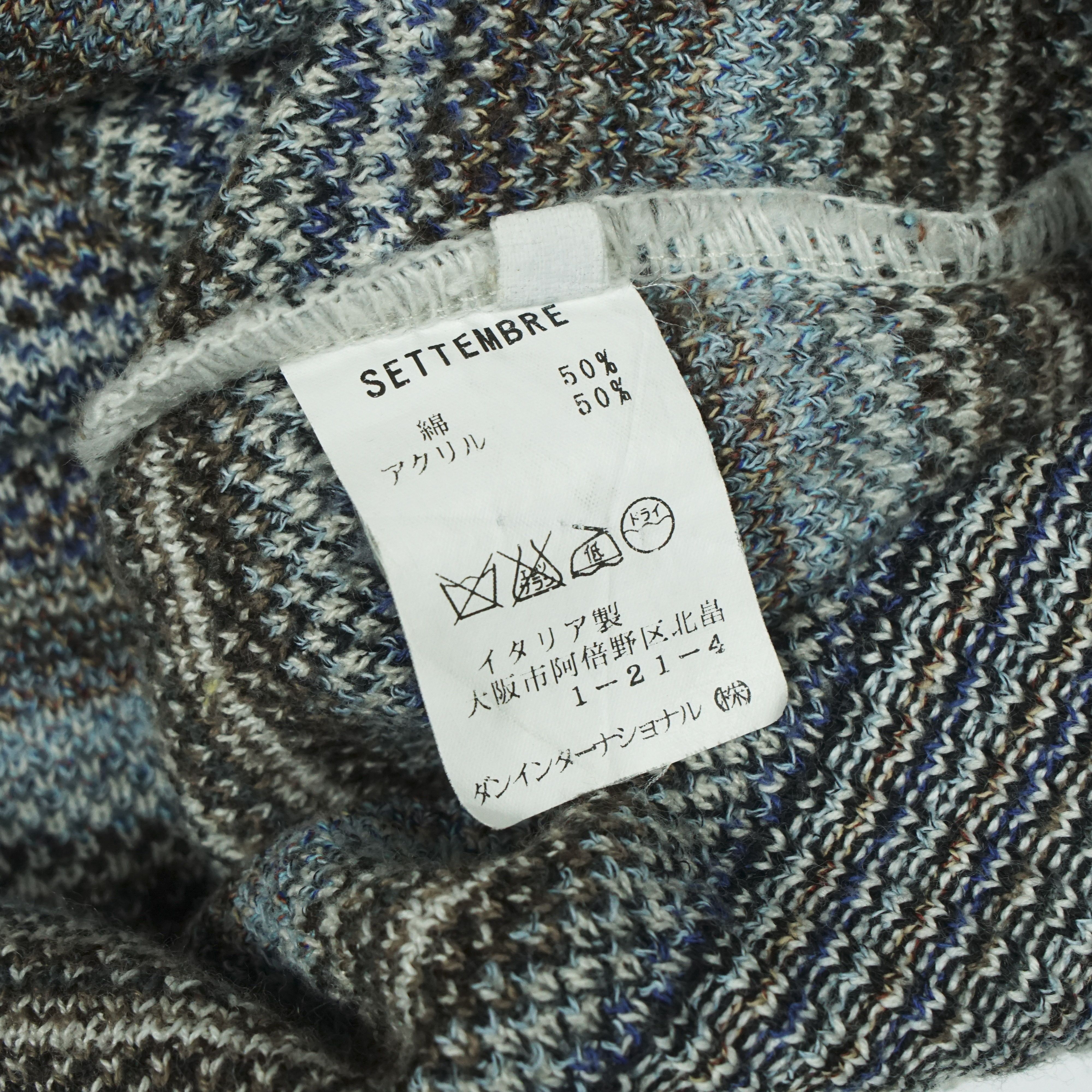 Vintage *NoTariff Italian Made Fantasie di Settembre Knitted Vest Size US S / EU 44-46 / 1 - 5 Thumbnail