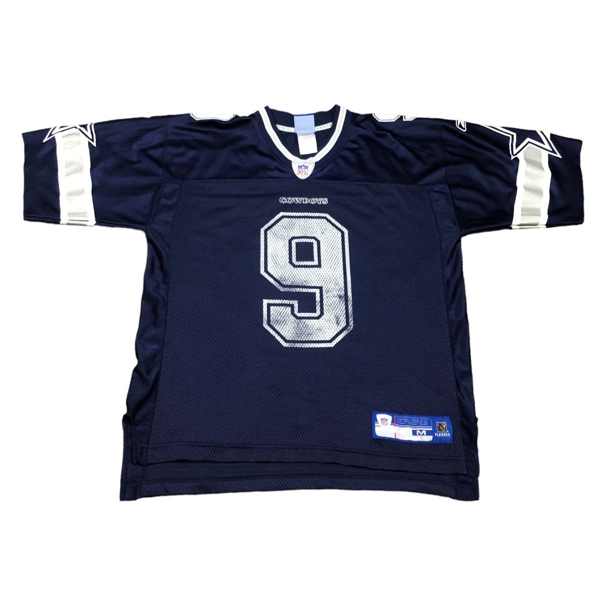 Vtg.Dallas Cowboys Reebok NFL Jersey Tony Romo Authentic Stitched #9 Size 52