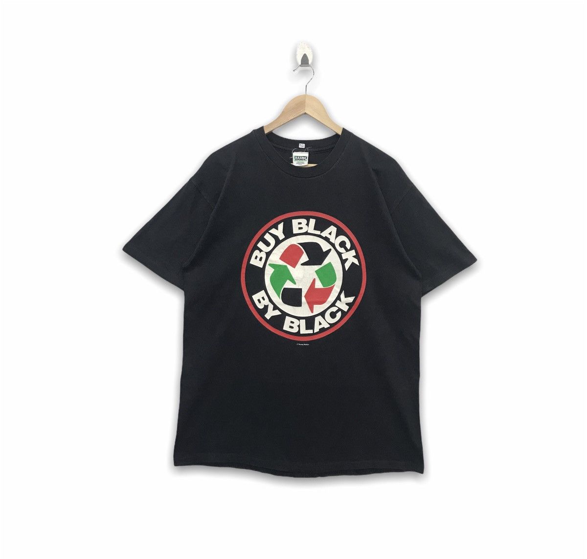 Vintage Rare!! Vintage Streetwear BAMN! Tees Size US L / EU 52-54 / 3 - 1 Thumbnail