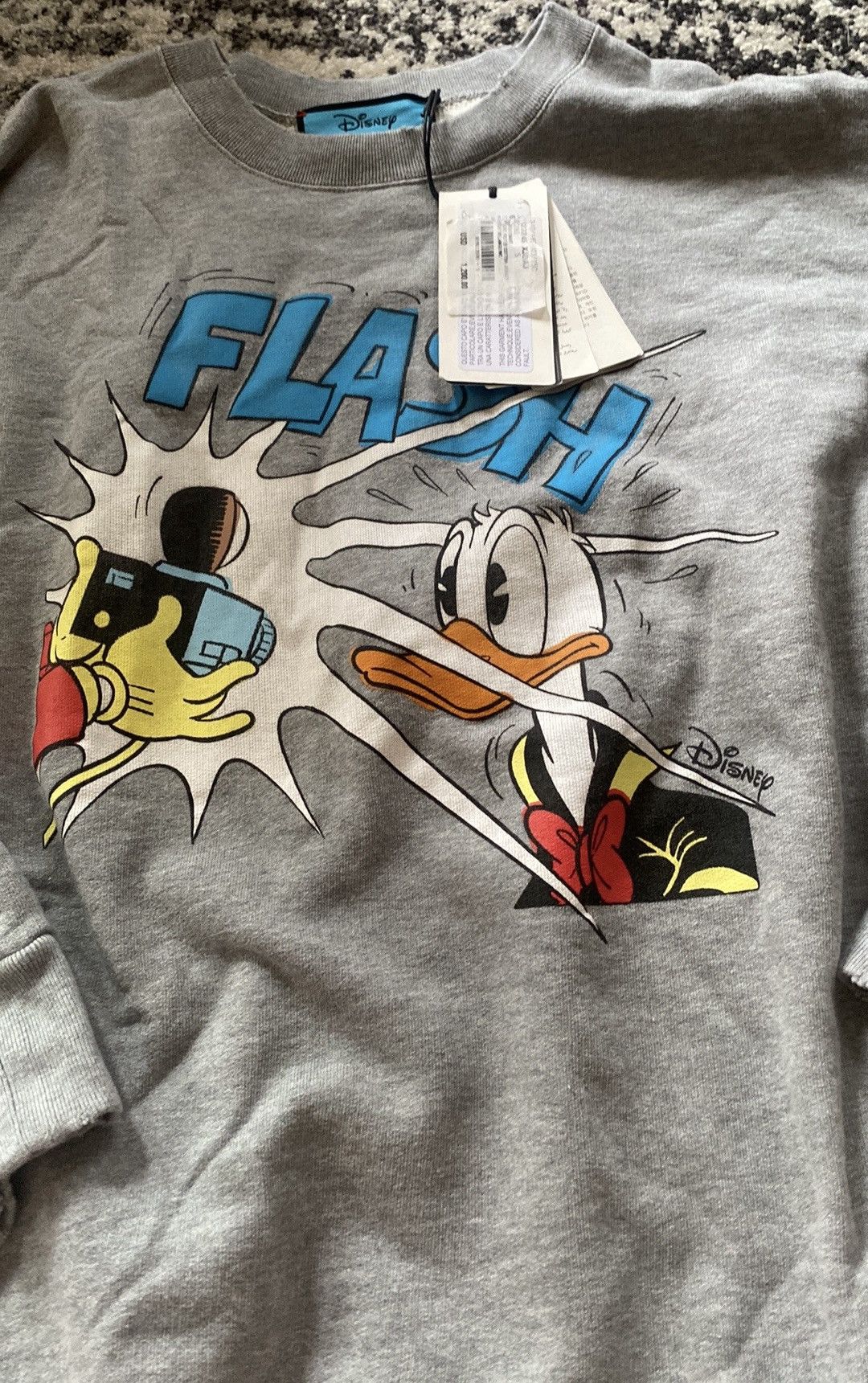 Disney Gucci Gucci x Disney Donald Duck Sweatshirt size S Grailed