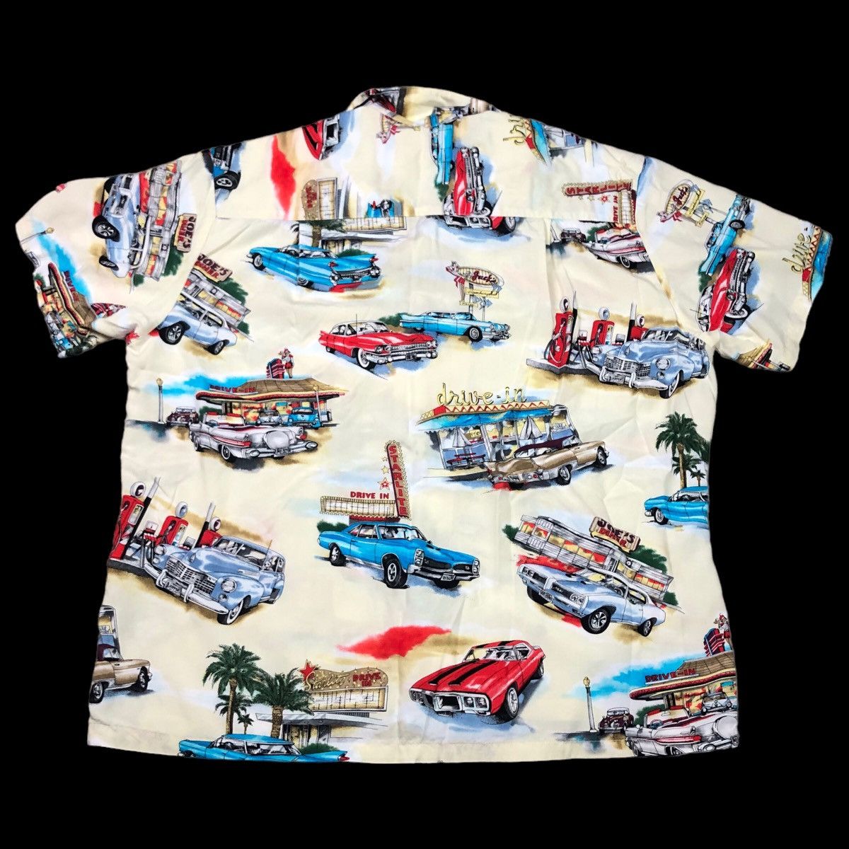 Vintage Vintage 90s Paradise Found General Motors Hawaiian Shirt XL Size US XL / EU 56 / 4 - 5 Thumbnail