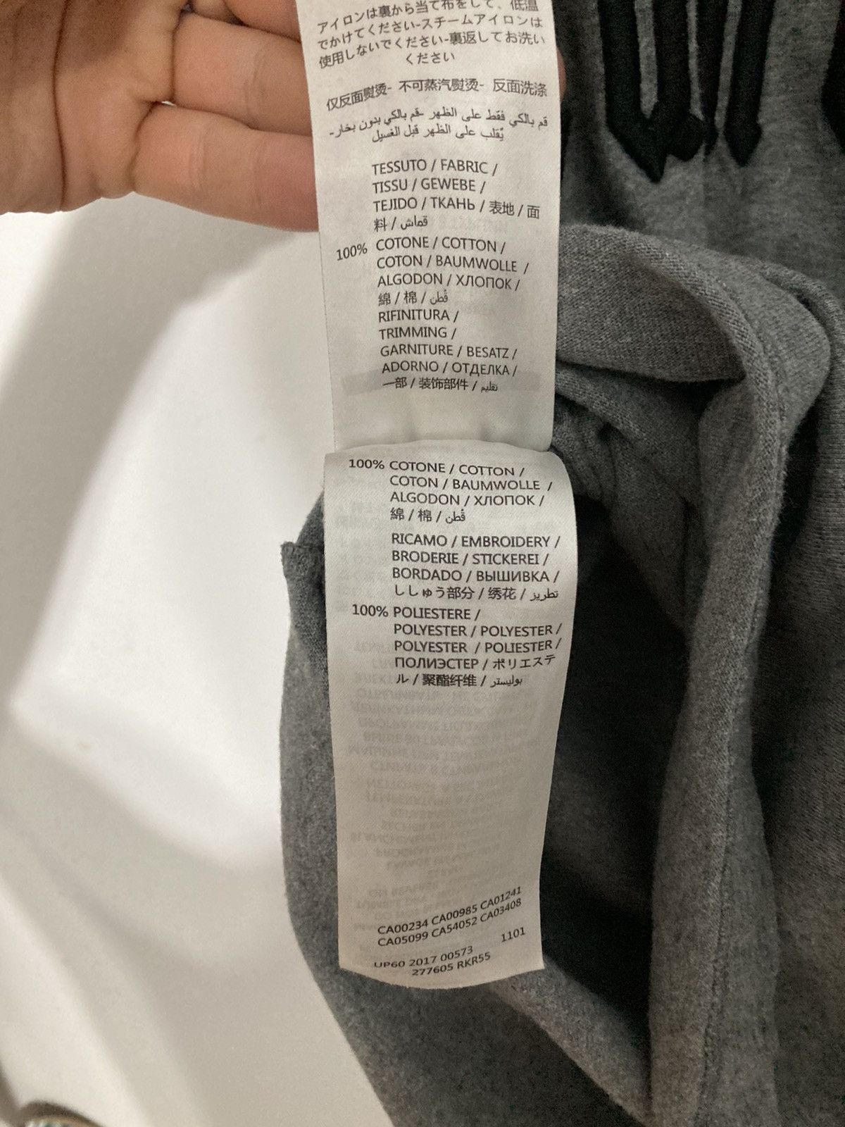 Alexander McQueen Alexander McQueen Tee Embroidered Logo Monogram Spellout Size US XL / EU 56 / 4 - 9 Thumbnail