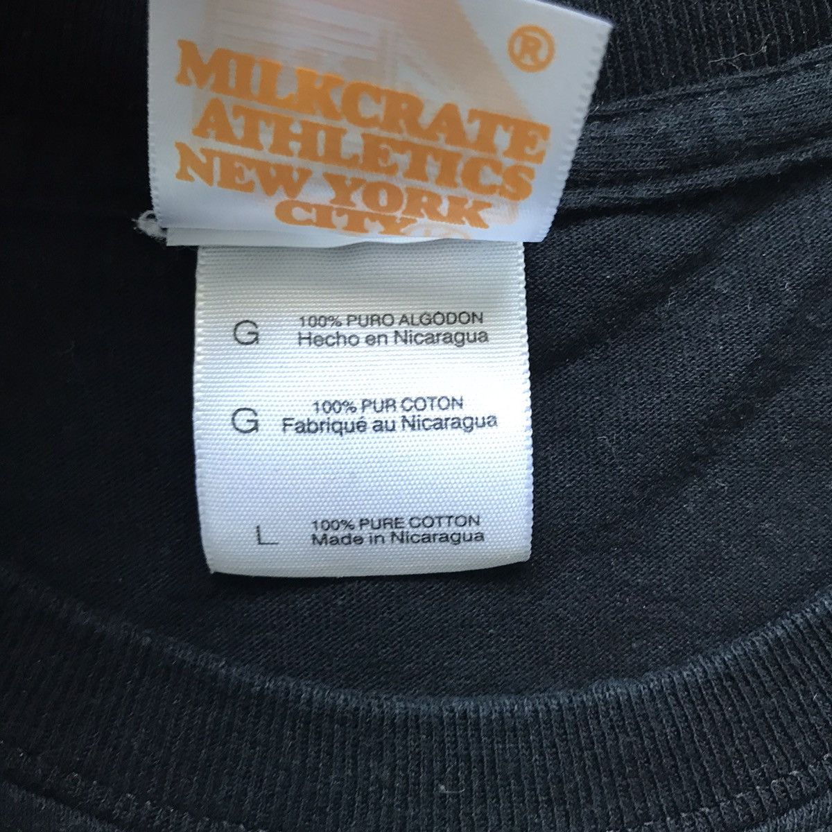 Milkcrate Athletics × Wu-Tang Clan Wu-Tang Shirt Size Large Gza Milkcrate Liquid Swords Rare Size US L / EU 52-54 / 3 - 5 Thumbnail