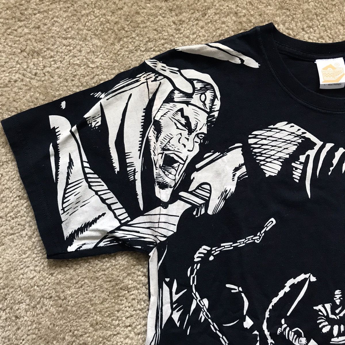 Milkcrate Athletics × Wu-Tang Clan Wu-Tang Shirt Size Large Gza Milkcrate Liquid Swords Rare Size US L / EU 52-54 / 3 - 3 Thumbnail