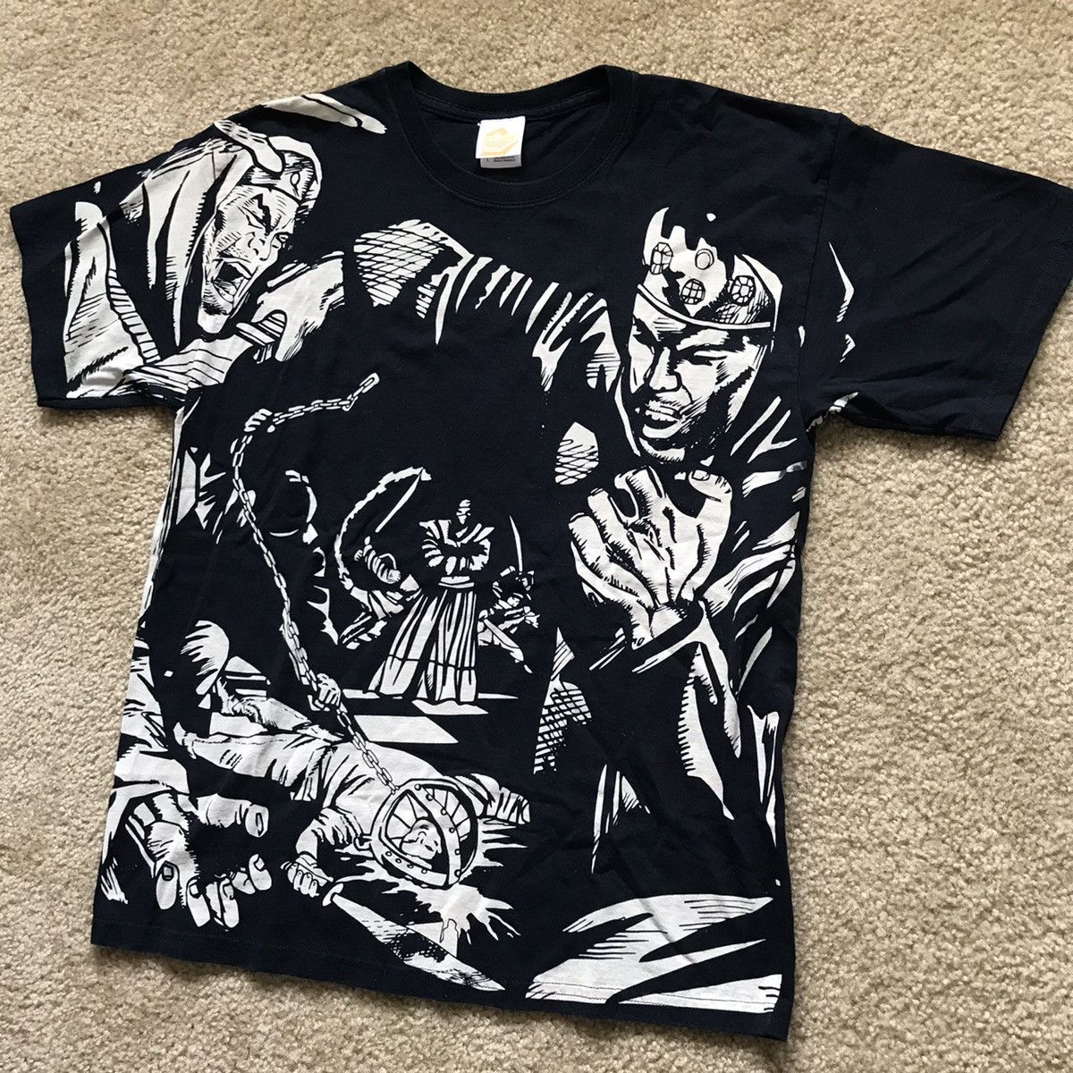 Milkcrate Athletics × Wu-Tang Clan Wu-Tang Shirt Size Large Gza Milkcrate Liquid Swords Rare Size US L / EU 52-54 / 3 - 8 Thumbnail