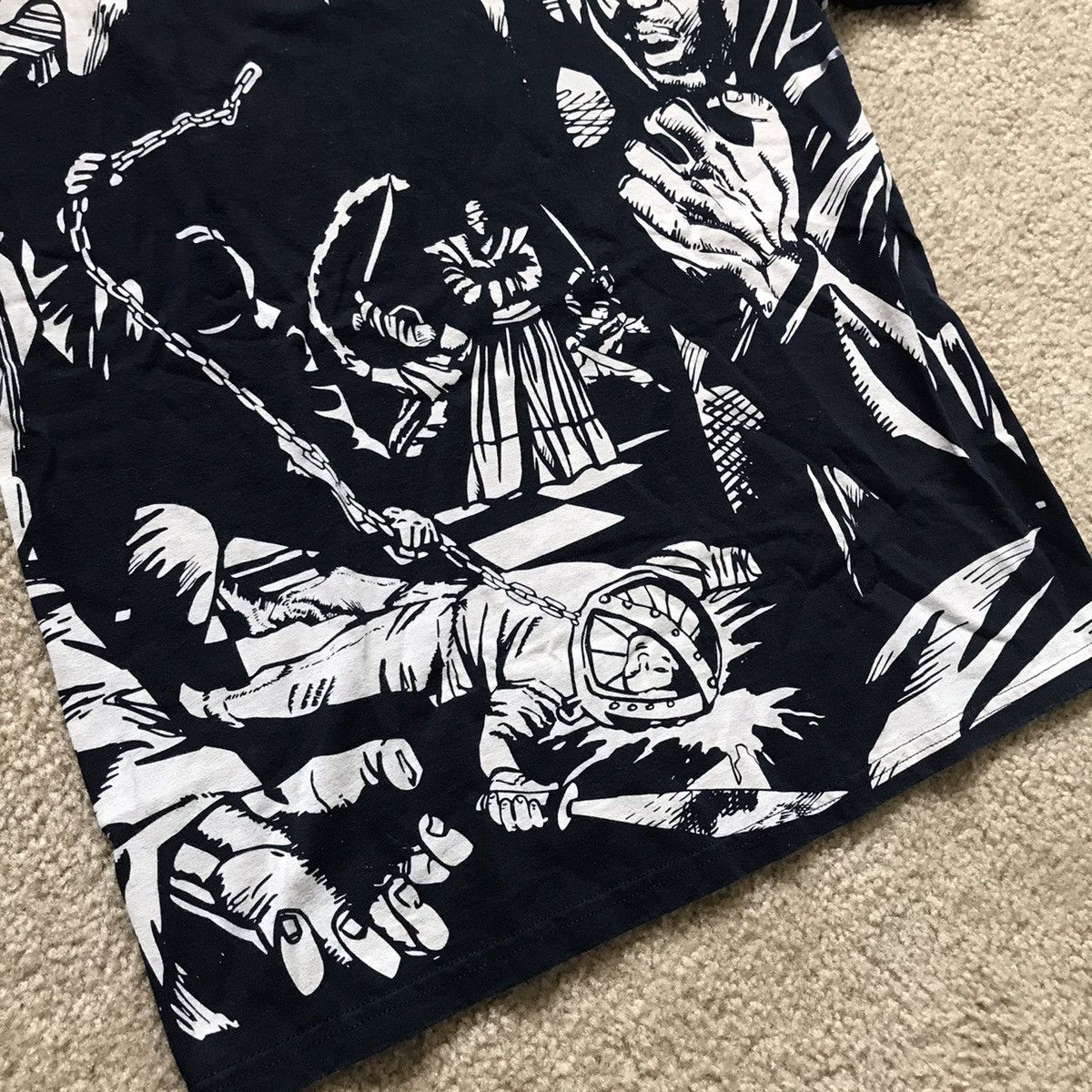 Milkcrate Athletics × Wu-Tang Clan Wu-Tang Shirt Size Large Gza Milkcrate Liquid Swords Rare Size US L / EU 52-54 / 3 - 6 Thumbnail