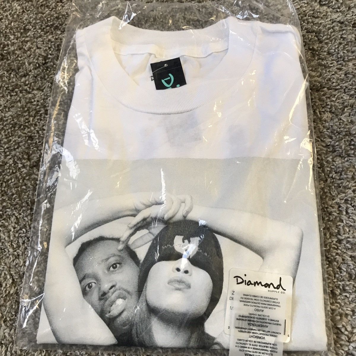 image of Diamond Supply Co x Wu Tang Clan Wu-Tang Shirt Size Small Odb Diamond Supply New in White, Men's