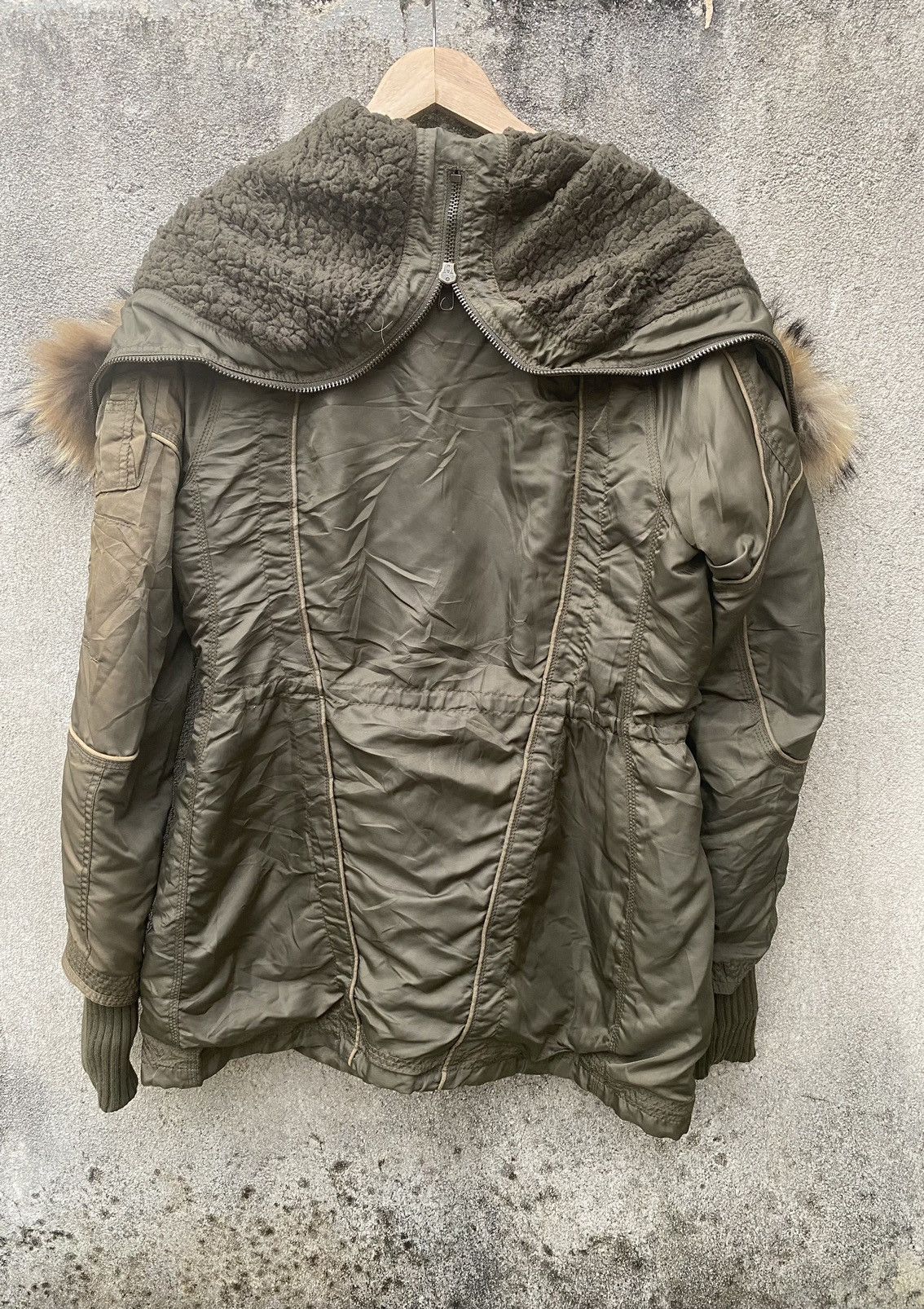 GOA G.O.A Military Cargo Raiders Fur Jacket Rare Design Size US M / EU 48-50 / 2 - 2 Thumbnail