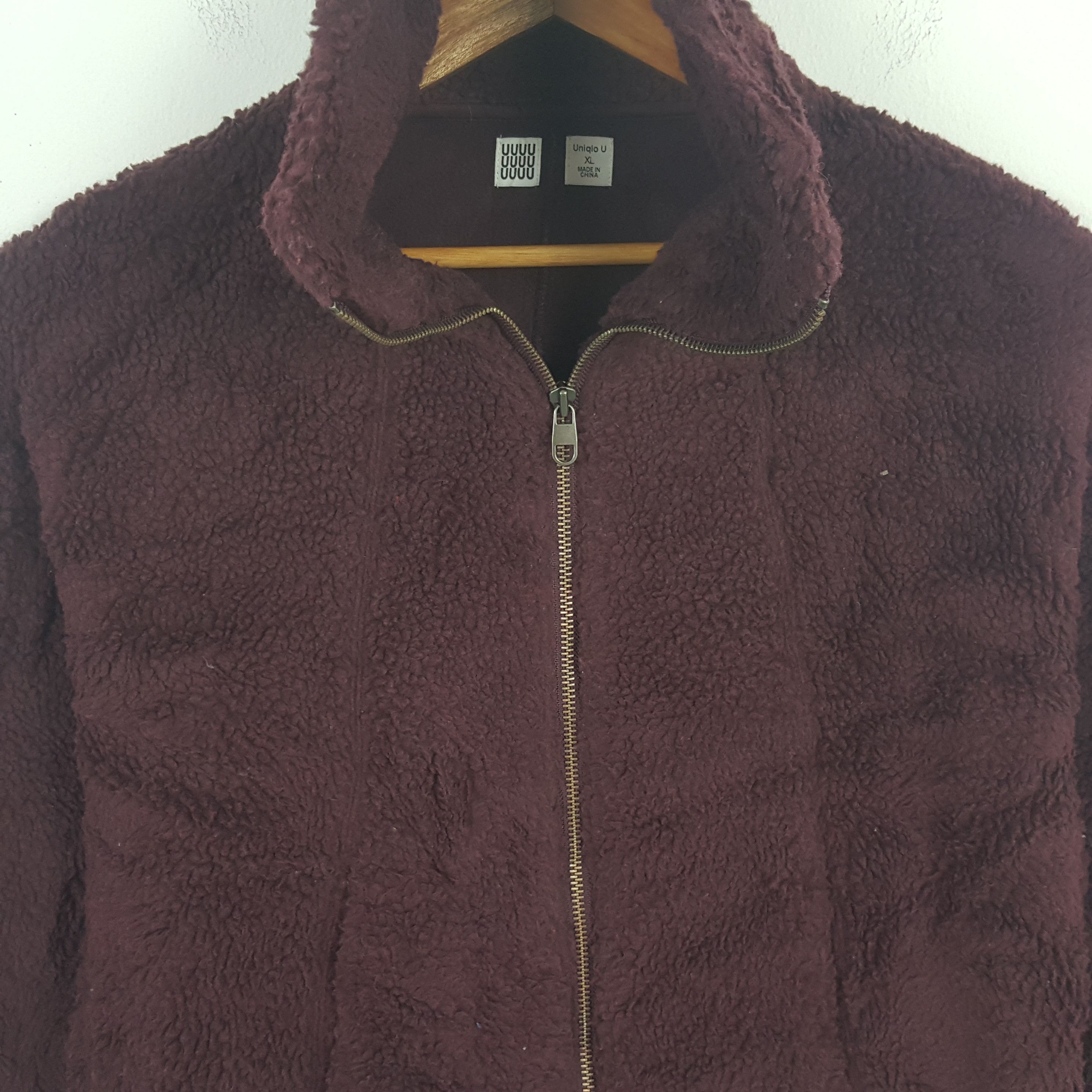 Japanese Brand × Undercover × Uniqlo Vintage UNIQLO X Undercover Wool Sherpa Jacket Size US L / EU 52-54 / 3 - 2 Thumbnail