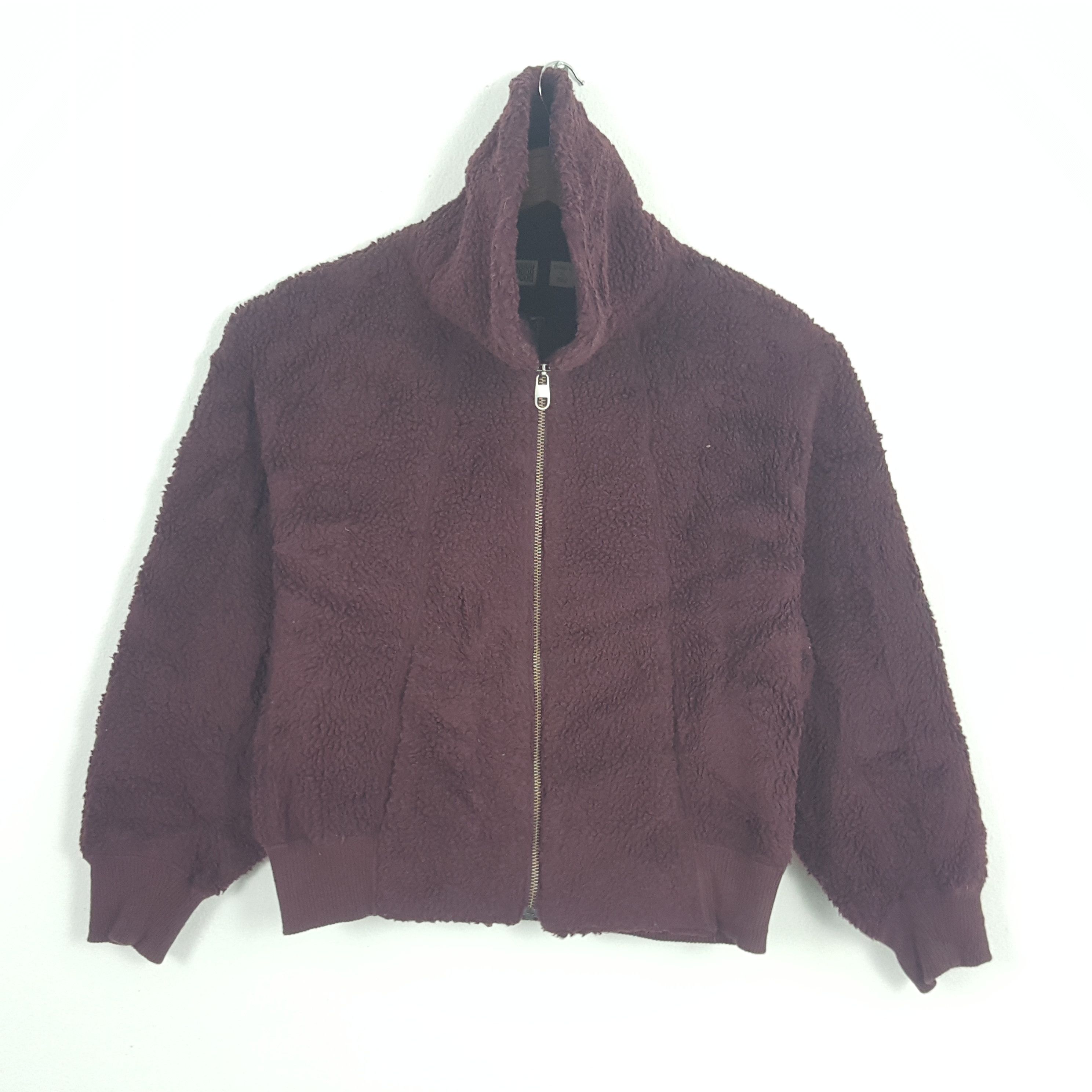 Japanese Brand × Undercover × Uniqlo Vintage UNIQLO X Undercover Wool Sherpa Jacket Size US L / EU 52-54 / 3 - 1 Thumbnail