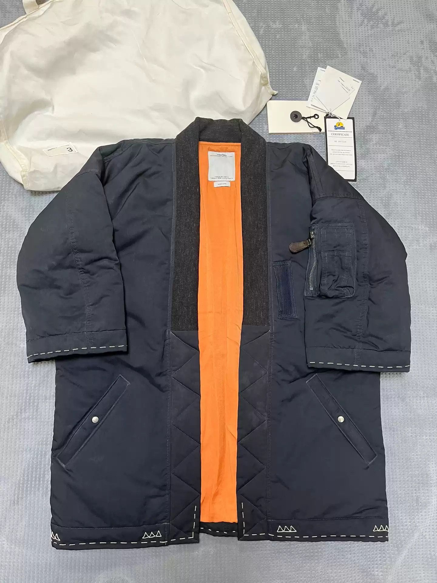 visvim SANJURO KIMONO DOWN JKT FIL 中村ヒロキ - ブルゾン