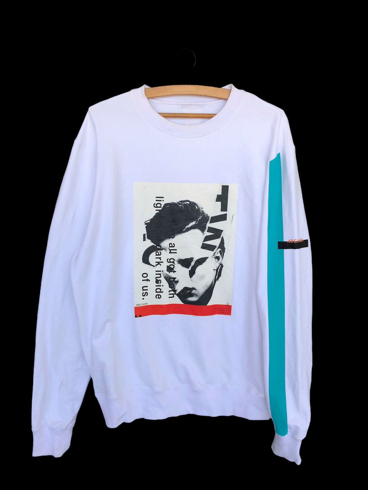 Julius FW19 Archon 🇯🇵 "Two Faces" Runway Pullover Sweater Size US L / EU 52-54 / 3 - 2 Thumbnail