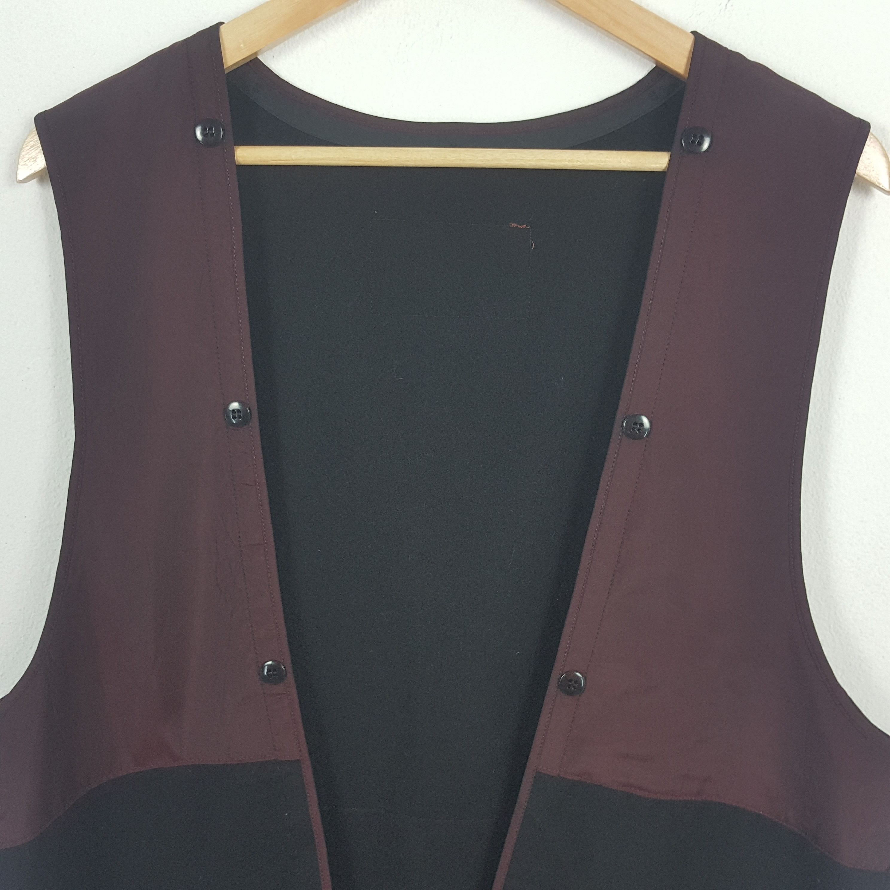 Comme des Garcons Vintage COMMAN des GARCONS HOMME Streetwear Inner Vests Size US L / EU 52-54 / 3 - 2 Thumbnail