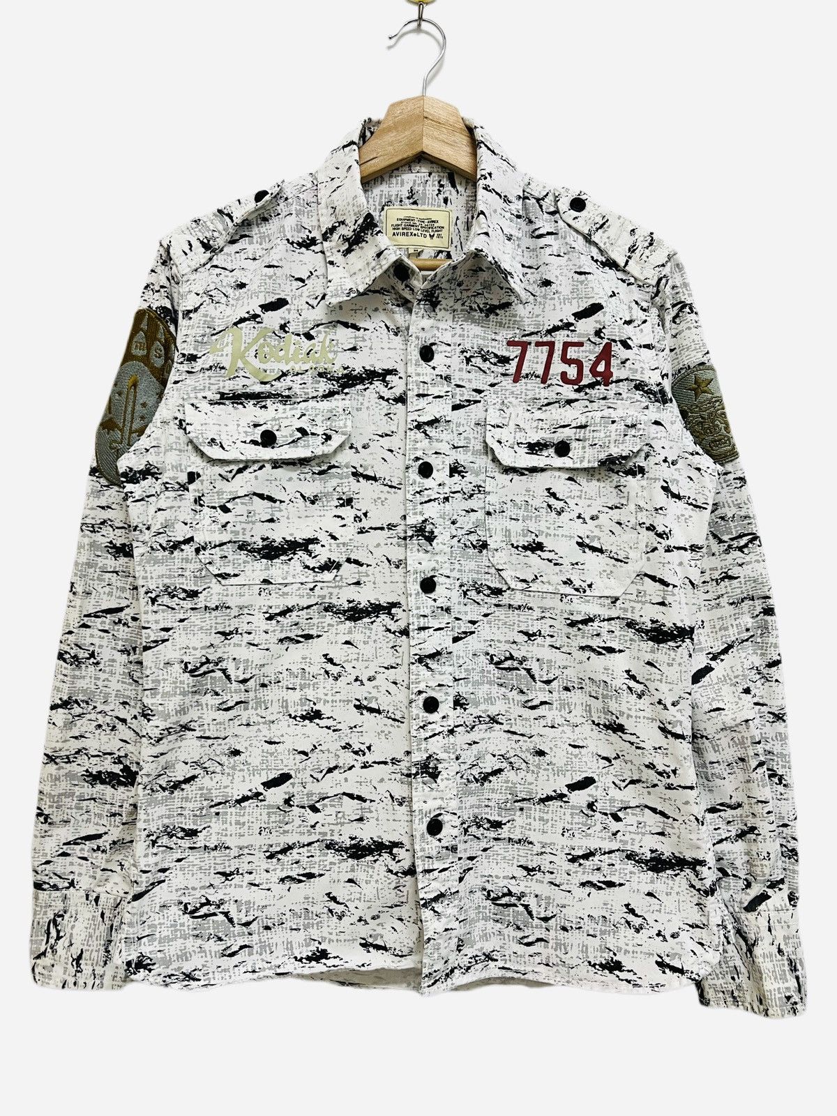Avirex Avirex Alaska Air Station Kodiak Camo Shirt Size US M / EU 48-50 / 2 - 1 Thumbnail