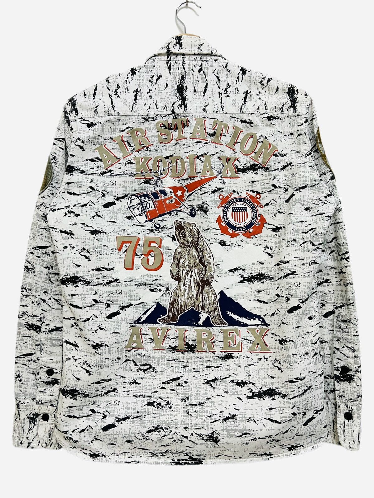 Avirex Avirex Alaska Air Station Kodiak Camo Shirt Size US M / EU 48-50 / 2 - 11 Thumbnail