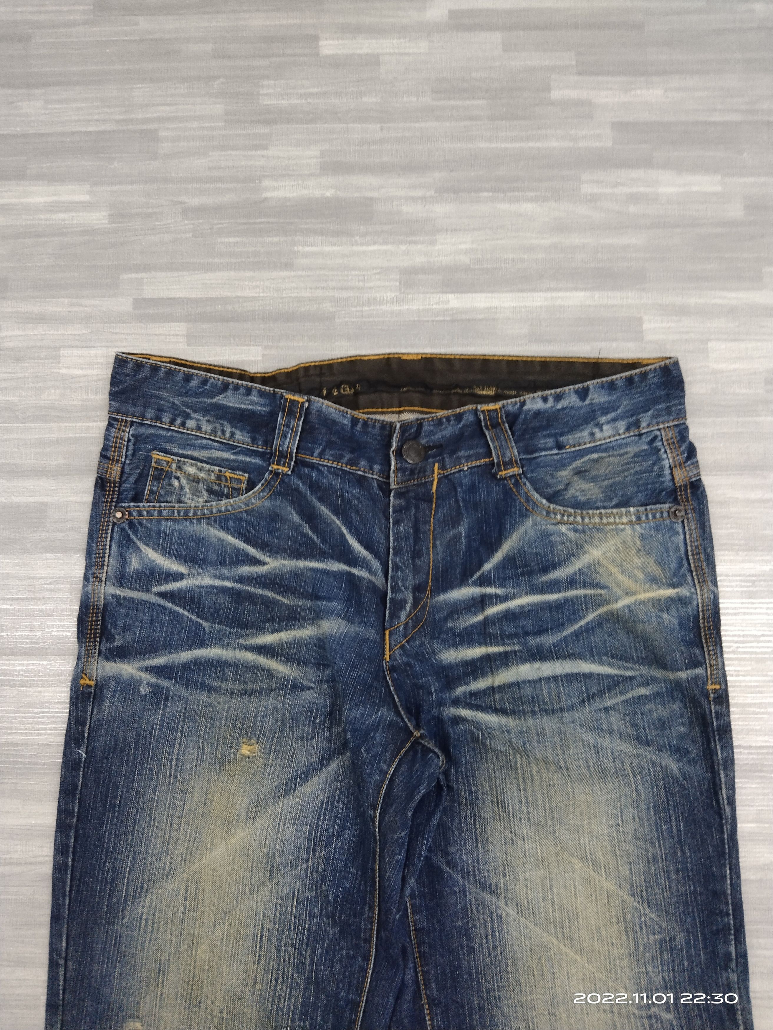 Vintage SUPER SICK A.V.H A VINTAGE HWAN DENIM PANTS Size US 33 - 4 Thumbnail
