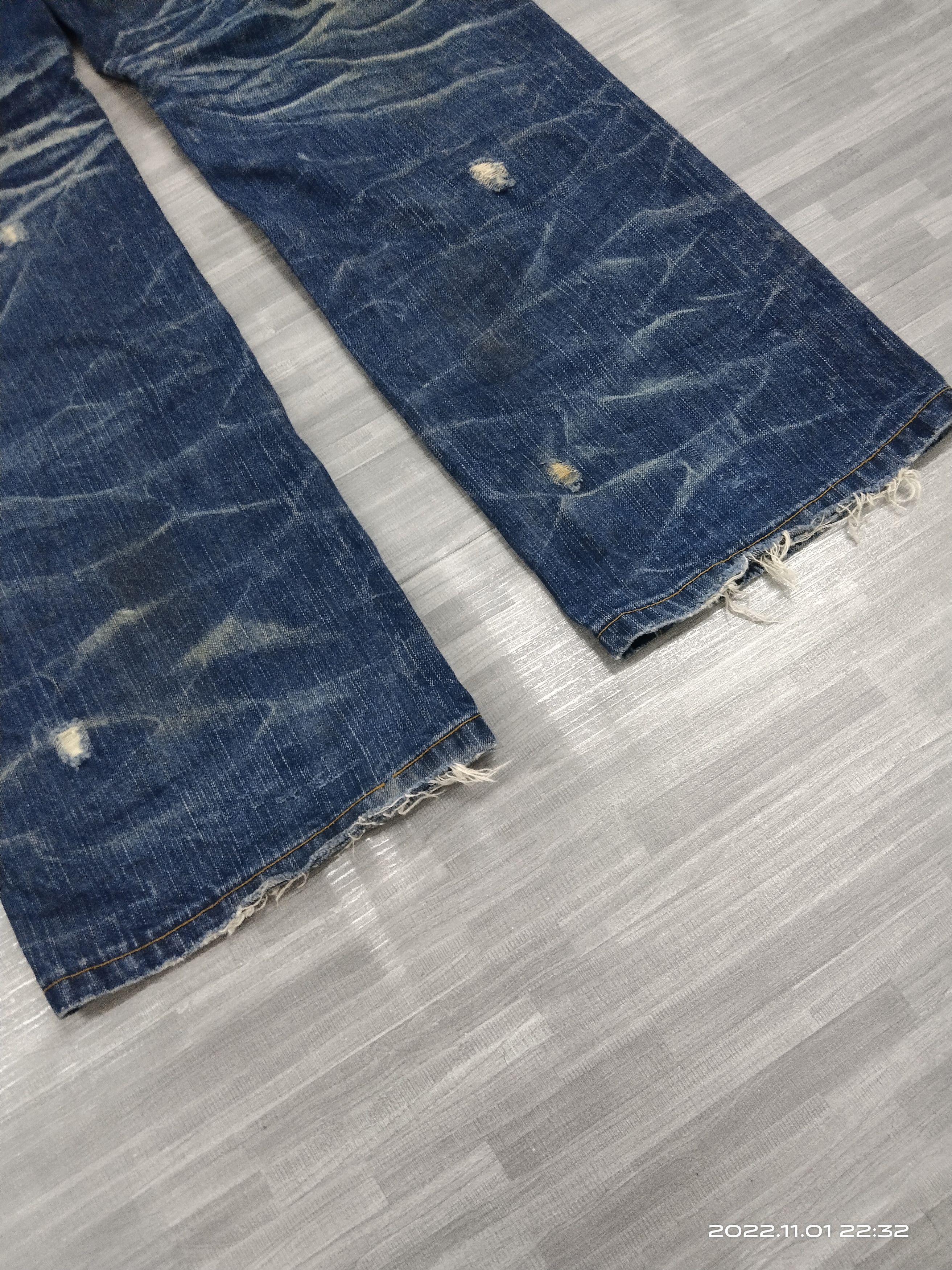 Vintage SUPER SICK A.V.H A VINTAGE HWAN DENIM PANTS Size US 33 - 6 Thumbnail