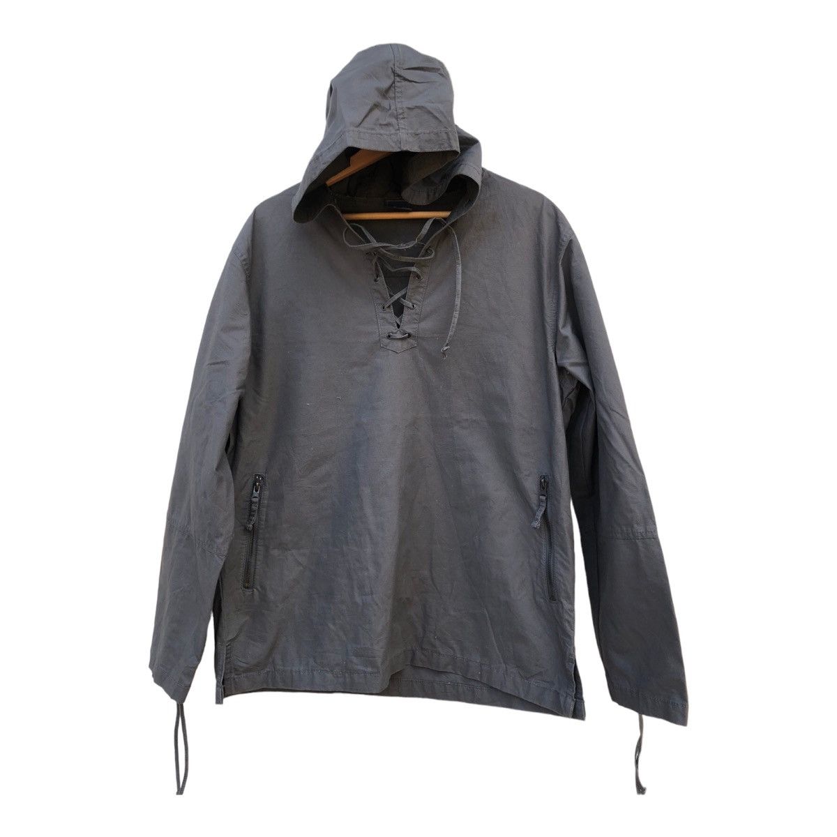 Other Muskoka Mock Khaki Pullover Jacket Drawstring Size US L / EU 52-54 / 3 - 1 Thumbnail