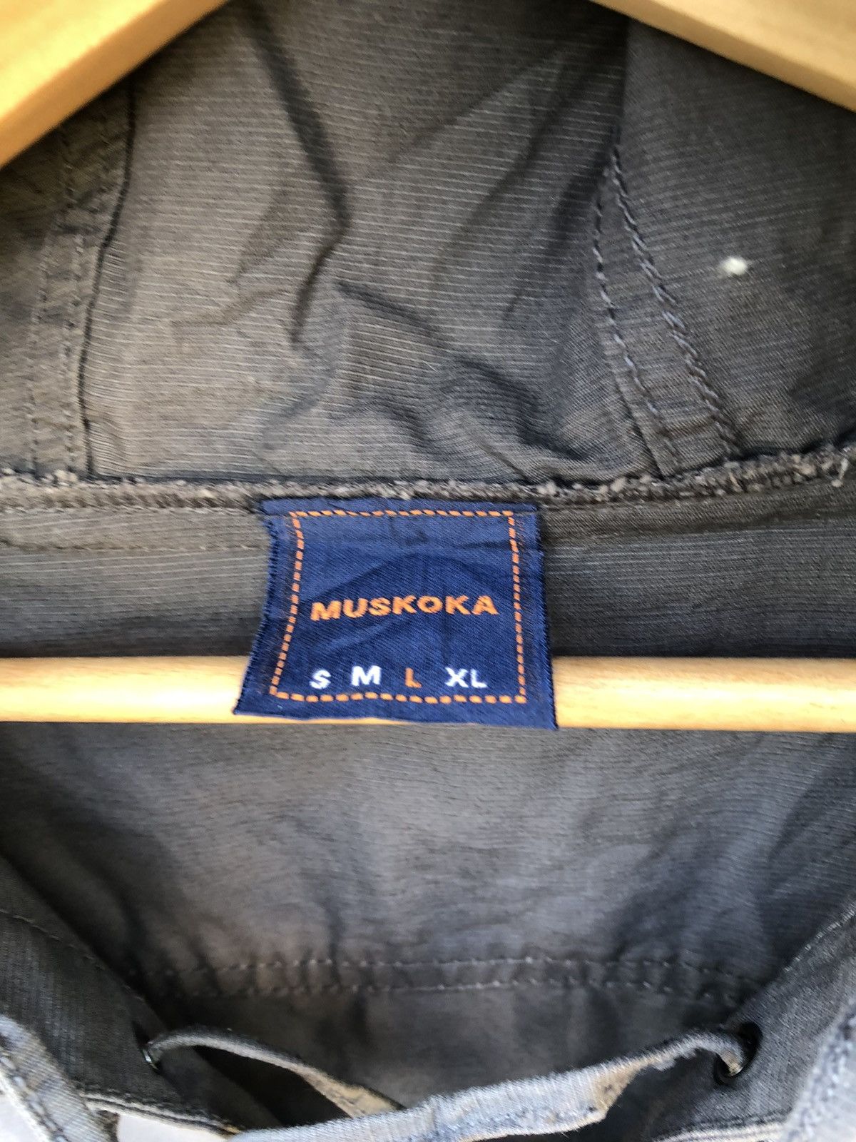 Other Muskoka Mock Khaki Pullover Jacket Drawstring Size US L / EU 52-54 / 3 - 3 Thumbnail