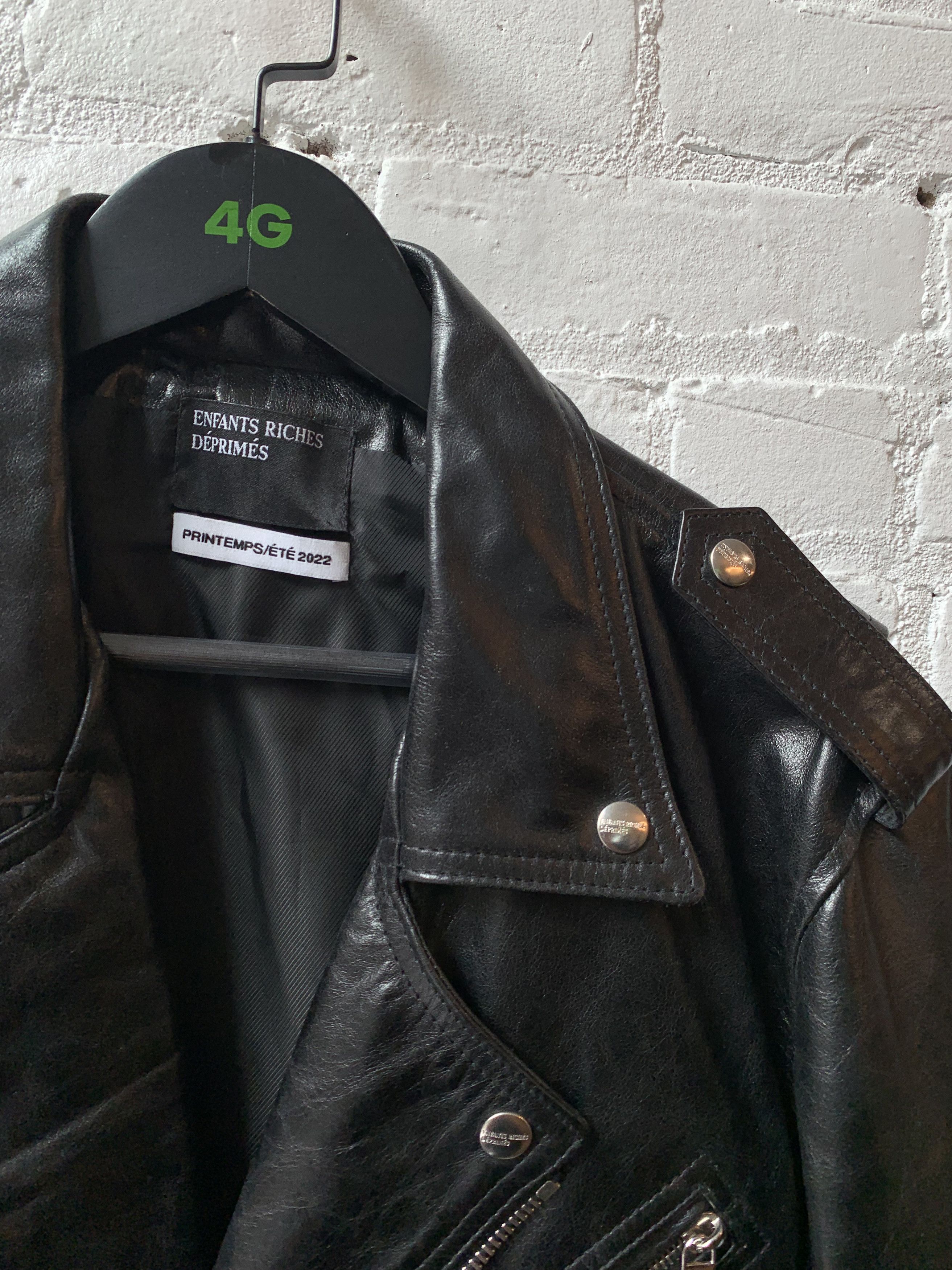 Enfants Riches Deprimes ERD LEATHER MOTO JACKET Size US L / EU 52-54 / 3 - 5 Thumbnail