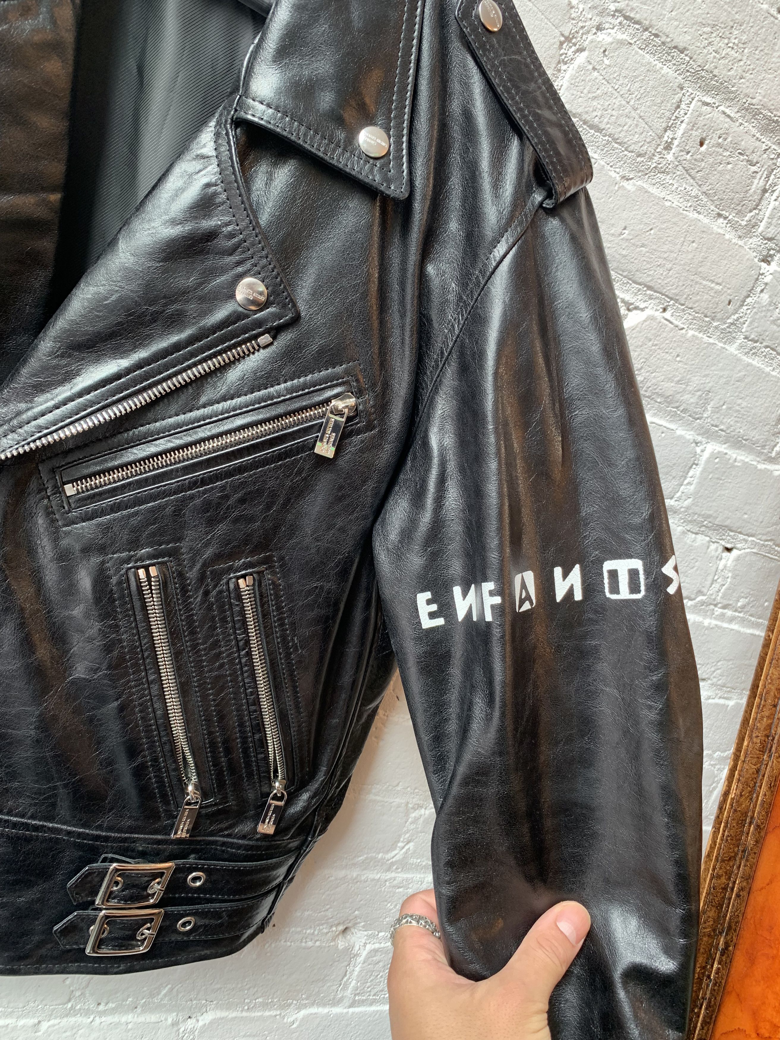 Enfants Riches Deprimes ERD LEATHER MOTO JACKET Size US L / EU 52-54 / 3 - 4 Thumbnail