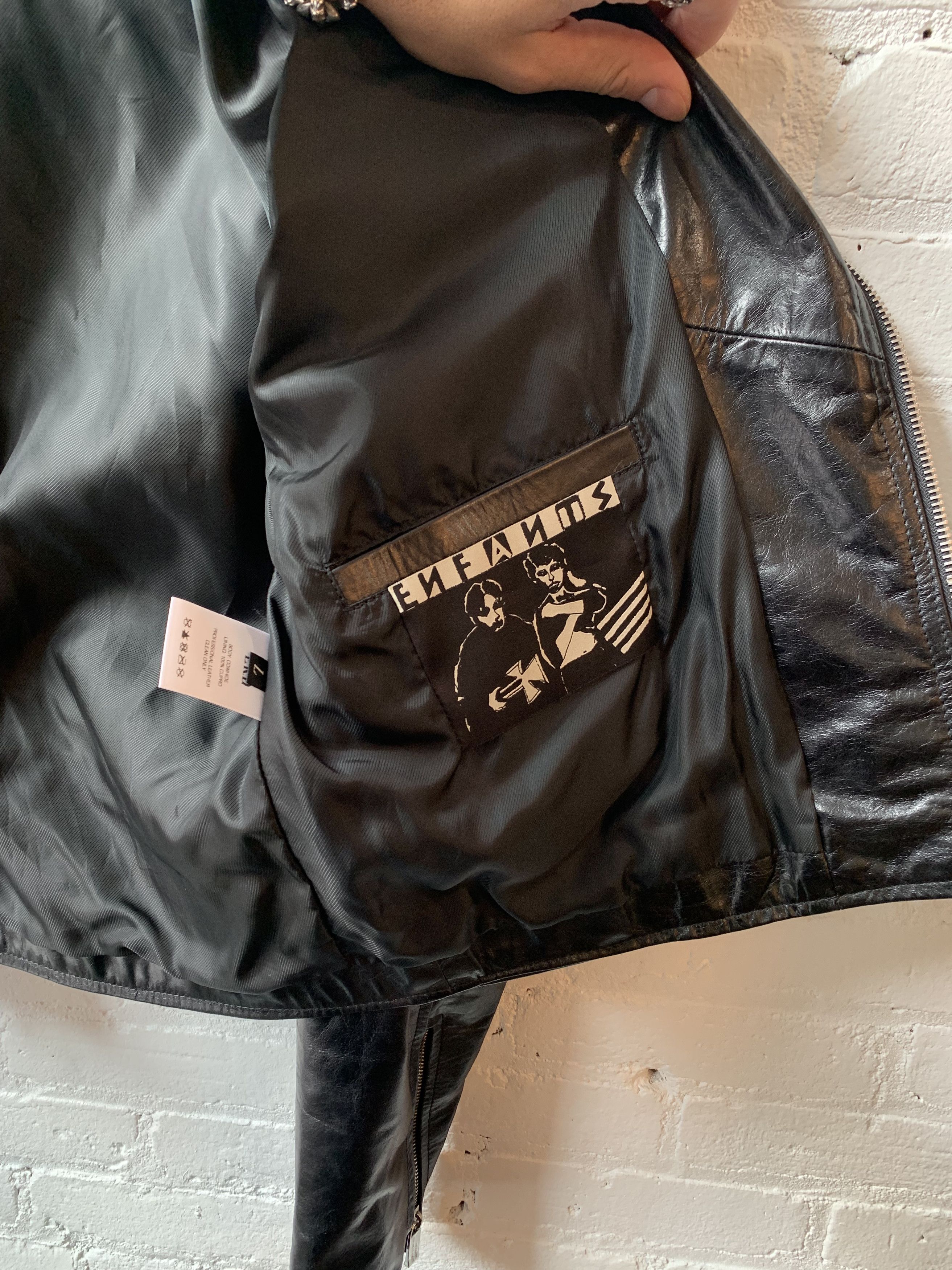 Enfants Riches Deprimes ERD LEATHER MOTO JACKET Size US L / EU 52-54 / 3 - 6 Thumbnail